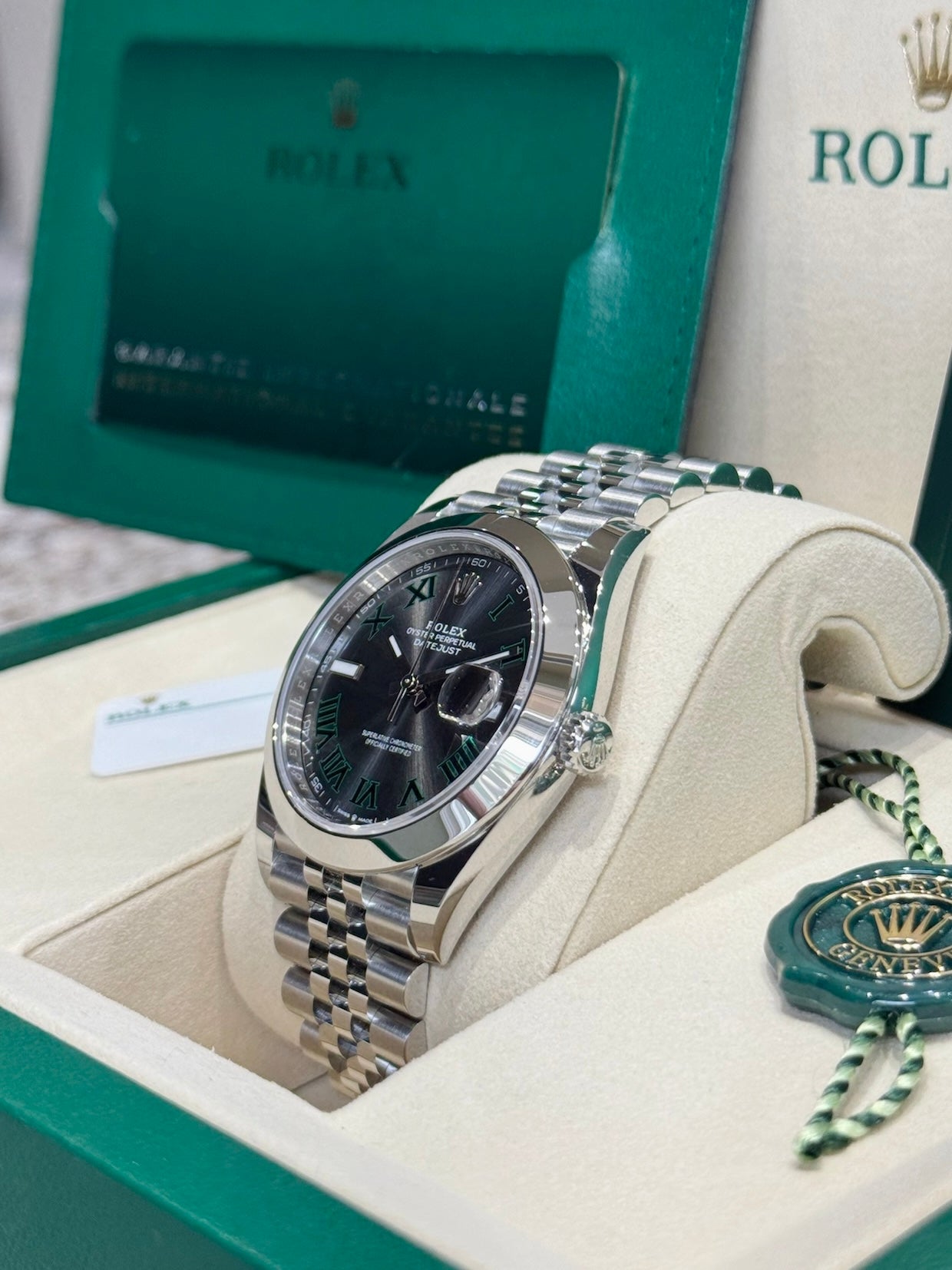 2025 Rolex Datejust 41 Wimbledon 126300