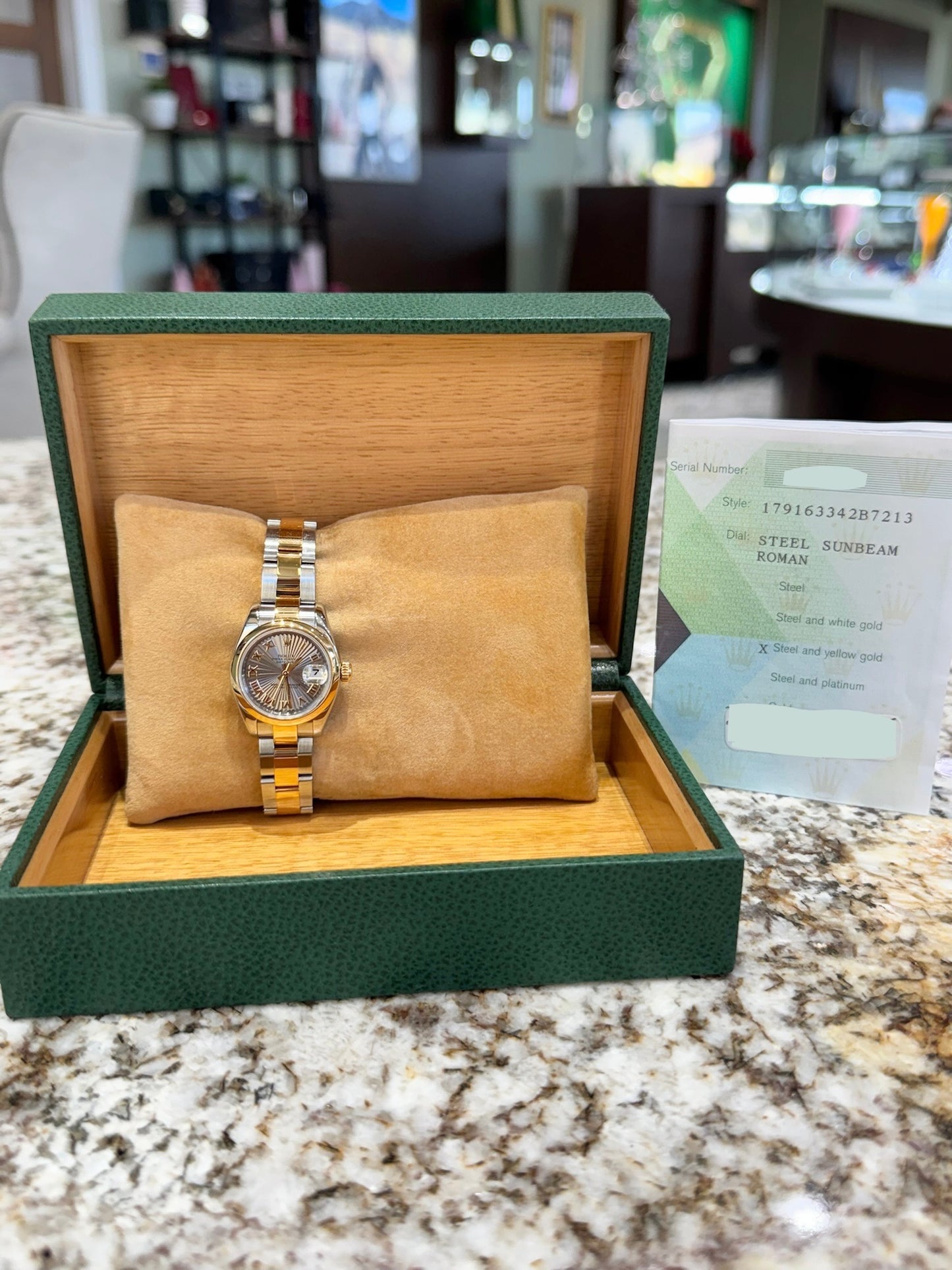 2005 Rolex Lady Datejust 26 179163