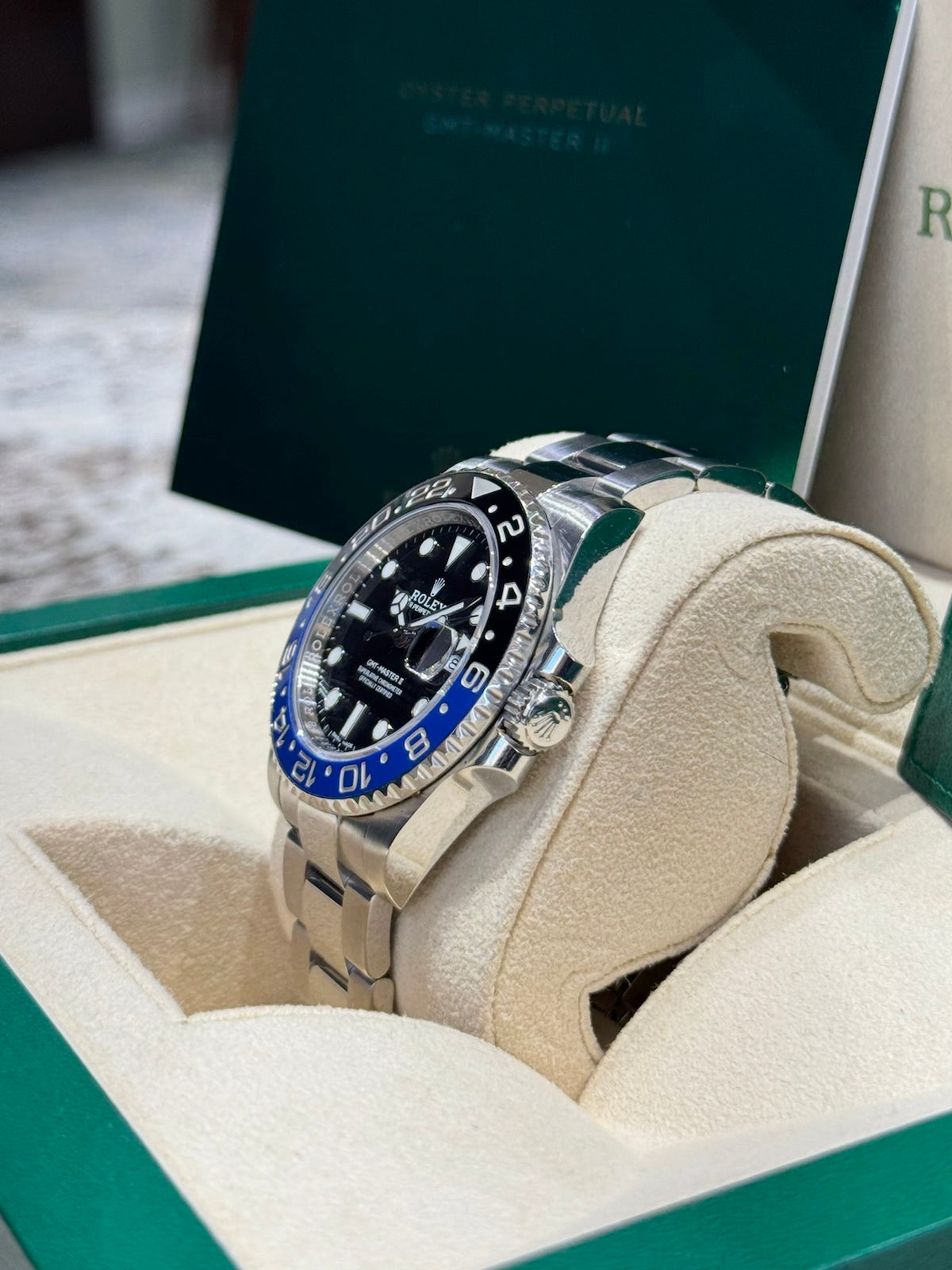 2019 Rolex GMT-Master II Batman 116710BLNR