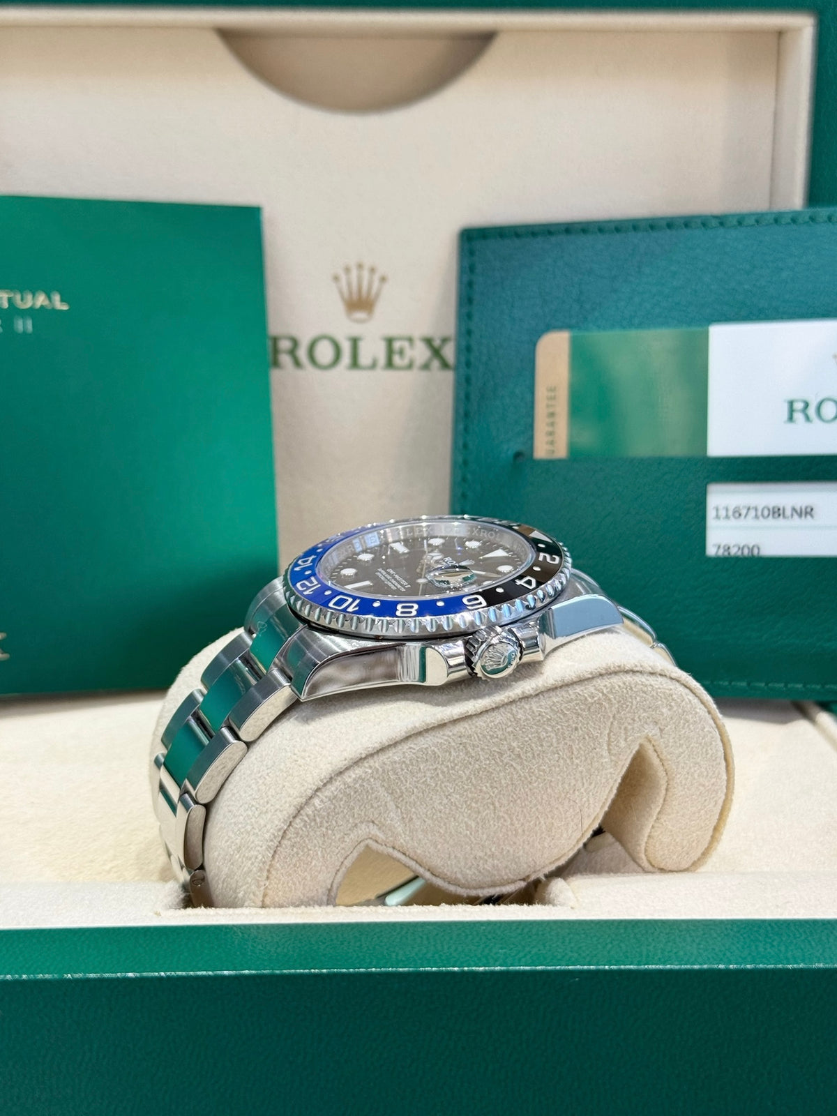 2019 Rolex GMT-Master II Batman 116710BLNR