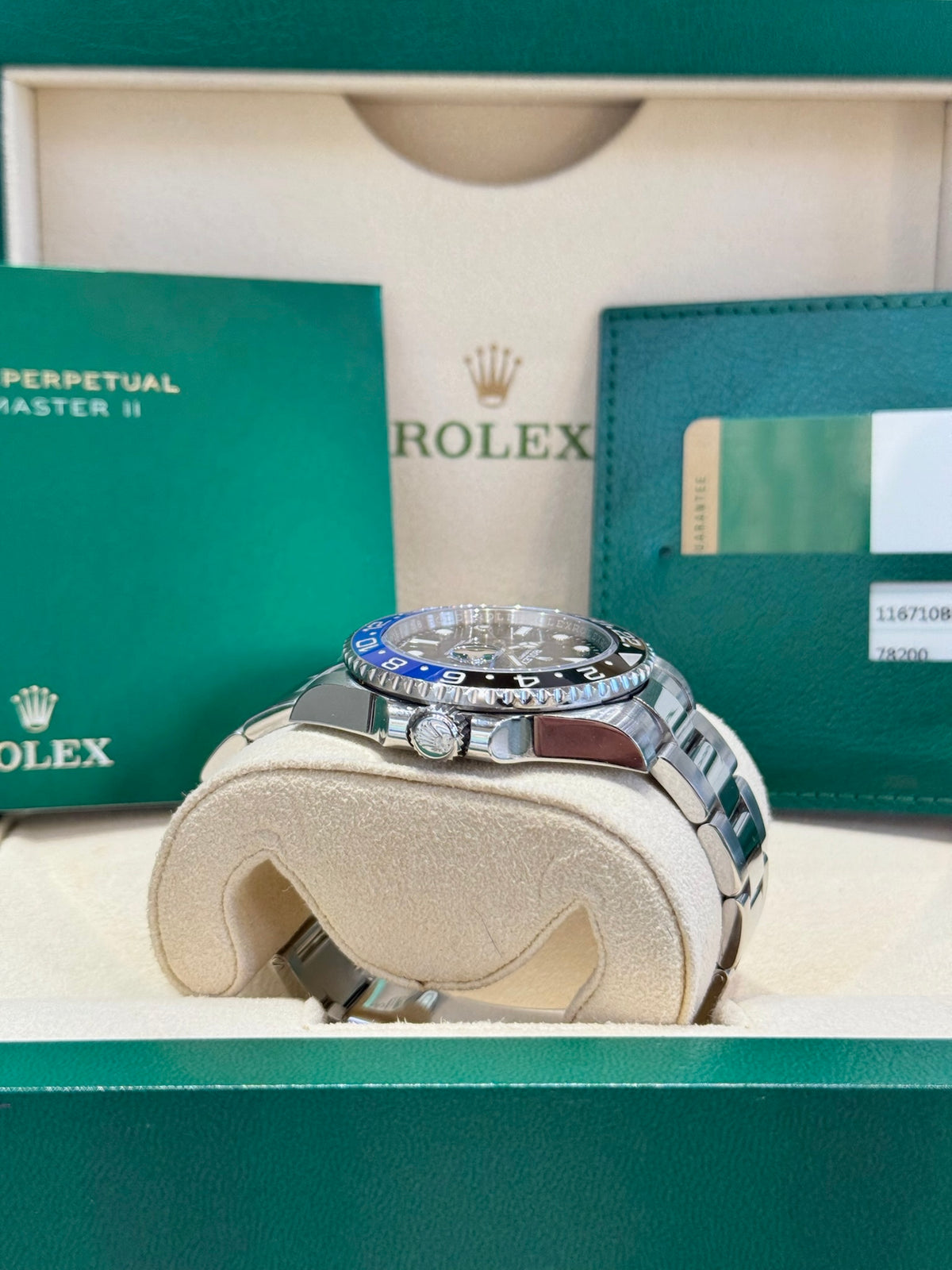 2019 Rolex GMT-Master II Batman 116710BLNR
