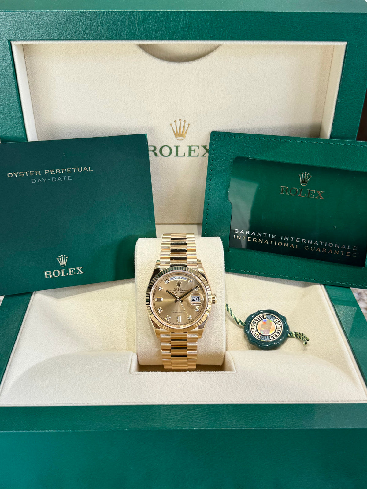 2023 Rolex Day-Date 36 128238