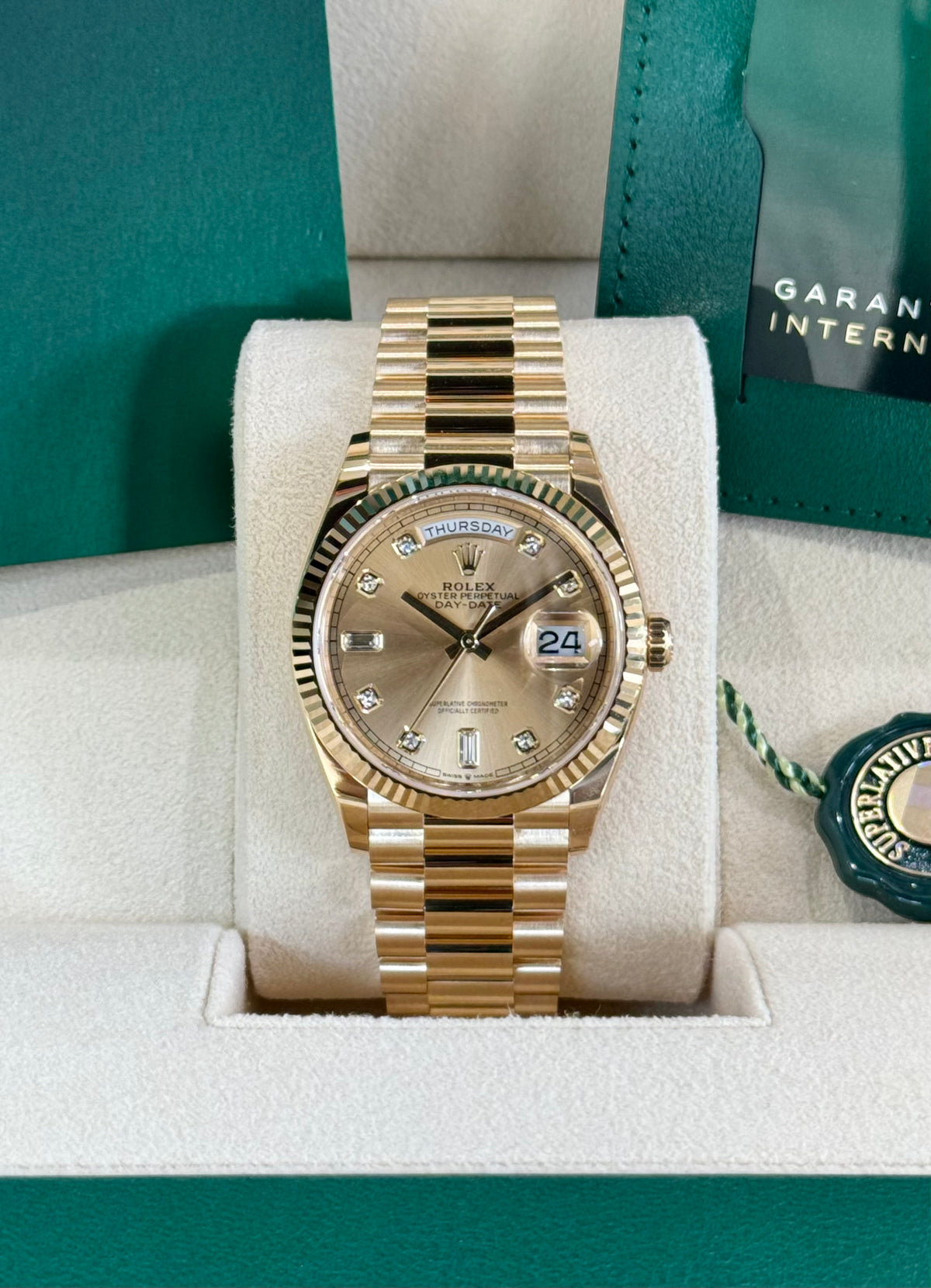 2023 Rolex Day-Date 36 128238
