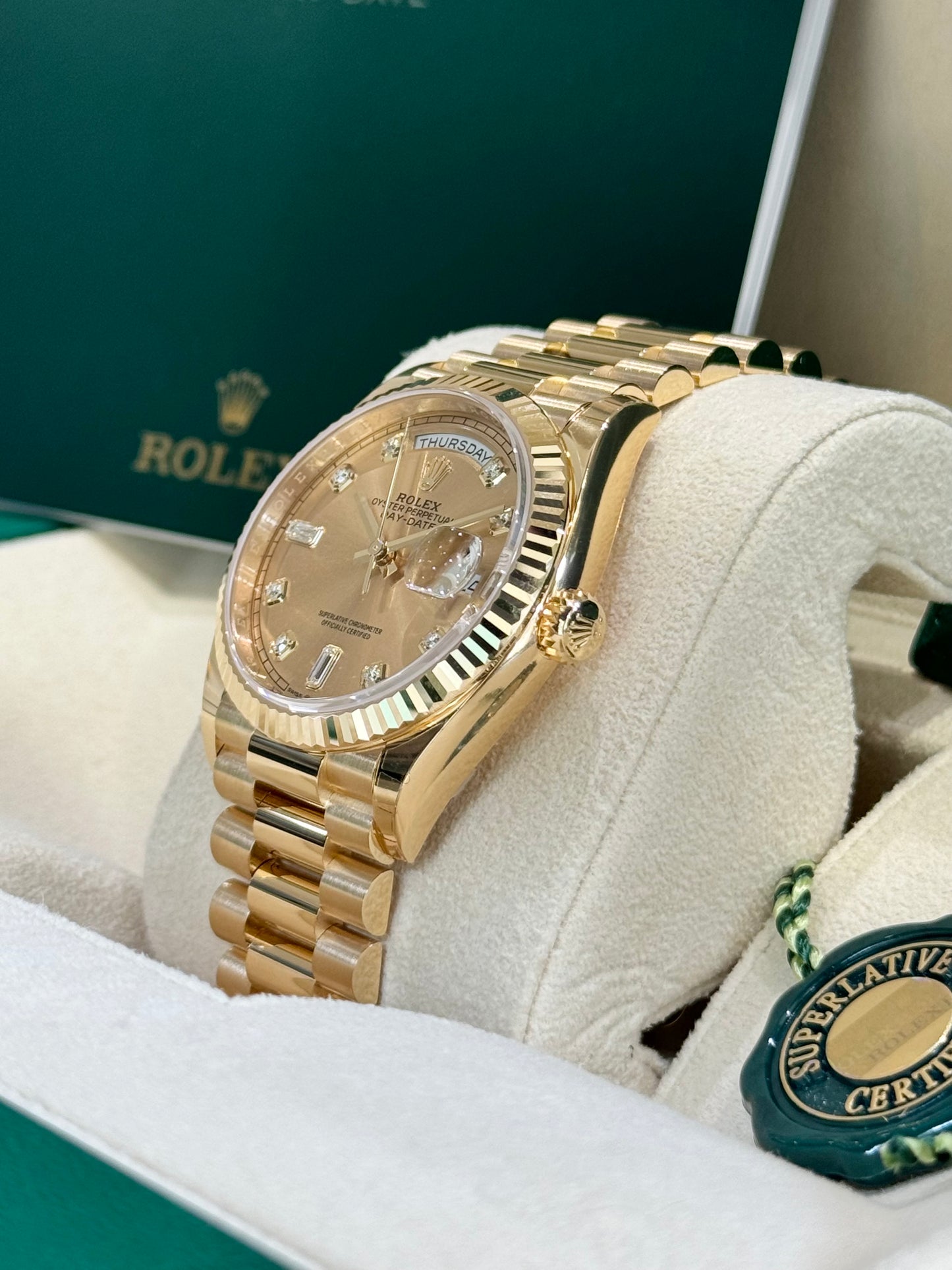 2024 Rolex Day-Date 36 128238