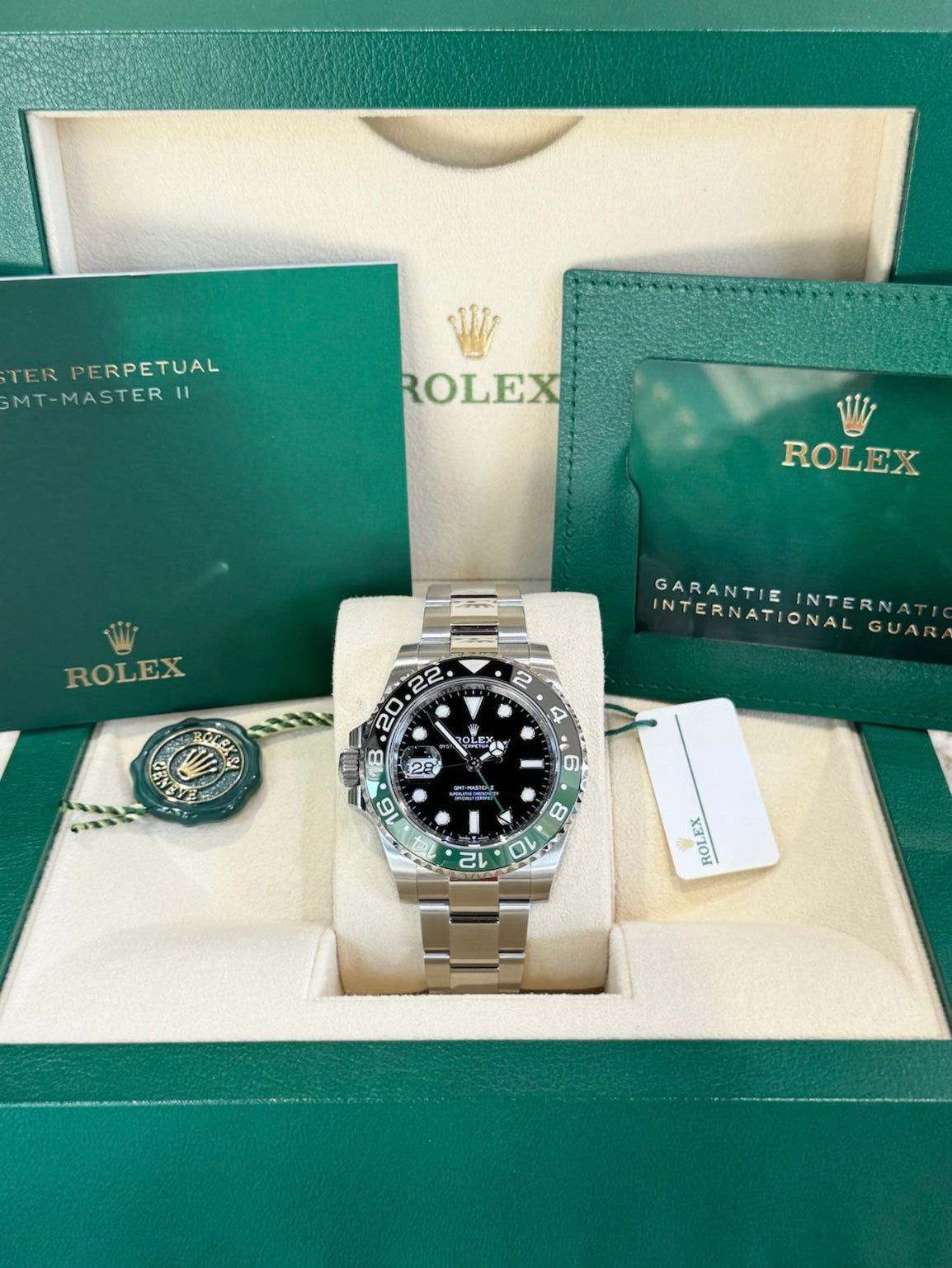2022 Rolex GMT-Master II Sprite 126720VTNR
