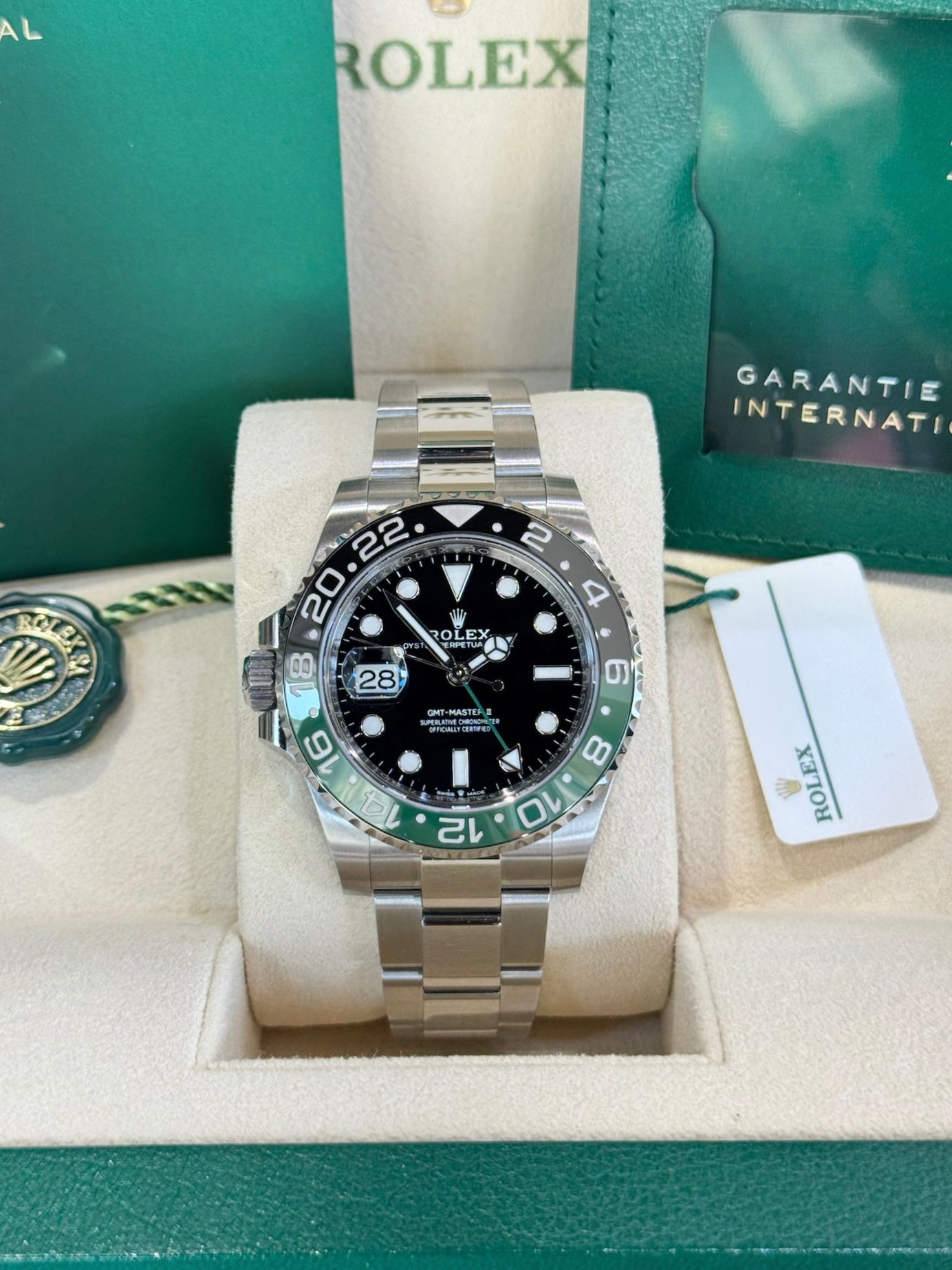 2022 Rolex GMT-Master II Sprite 126720VTNR