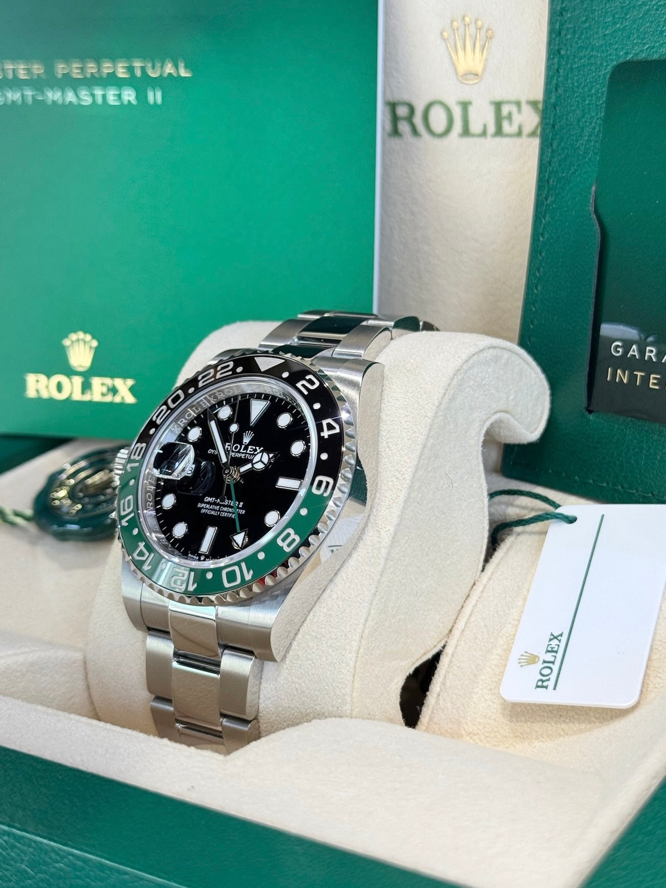 2022 Rolex GMT-Master II Sprite 126720VTNR