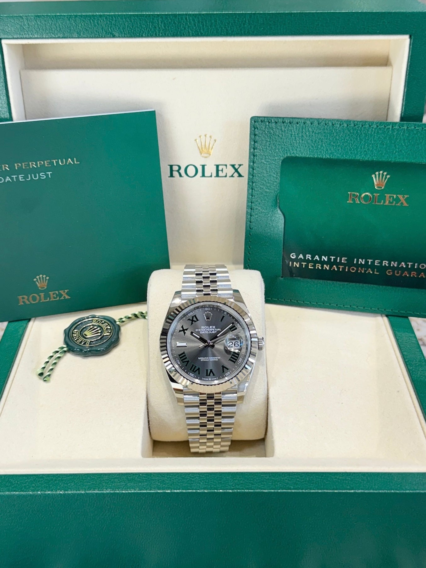 2024 Rolex Datejust 41 Wimbledon 126334
