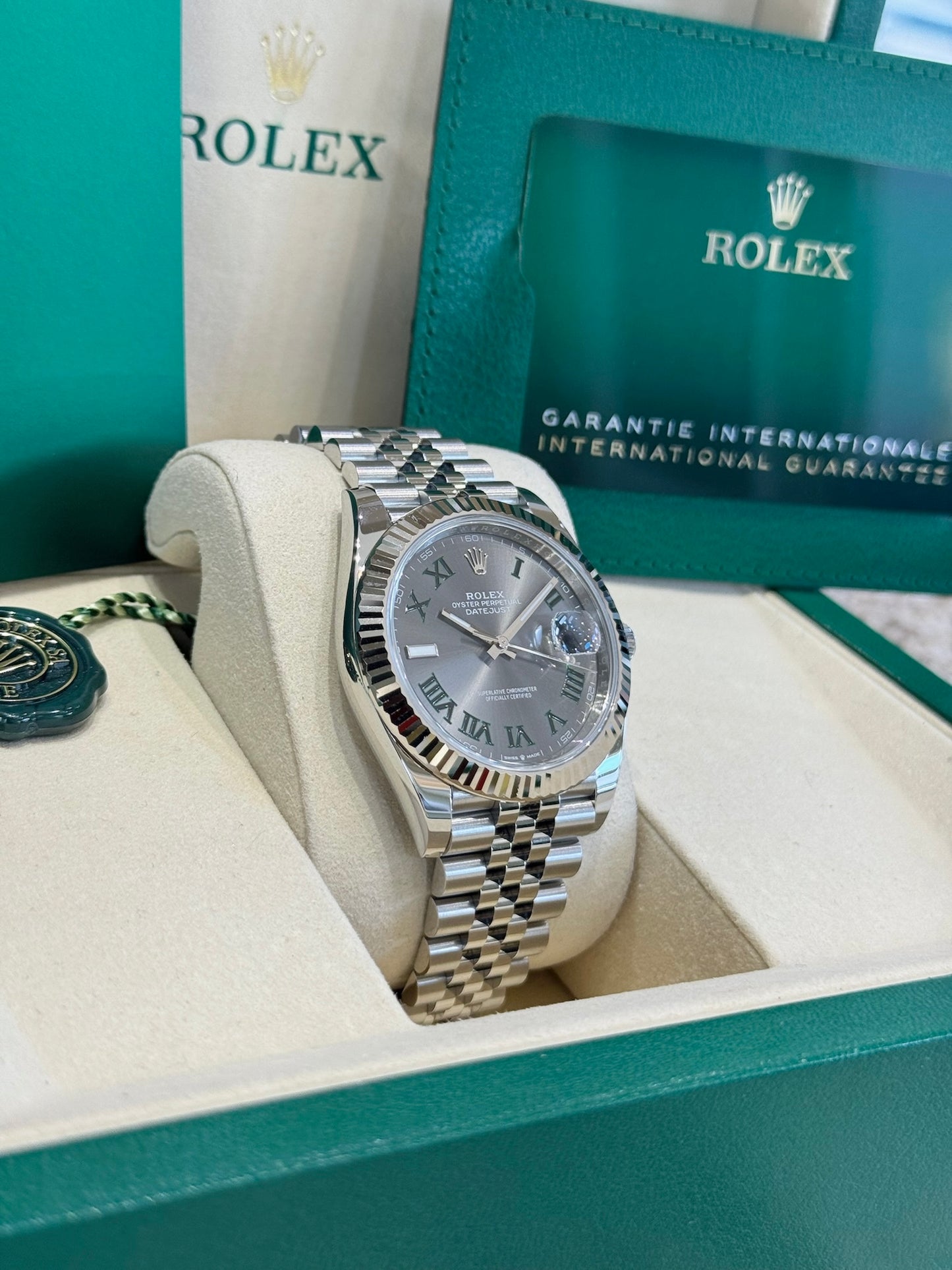 2024 Rolex Datejust 41 Wimbledon 126334