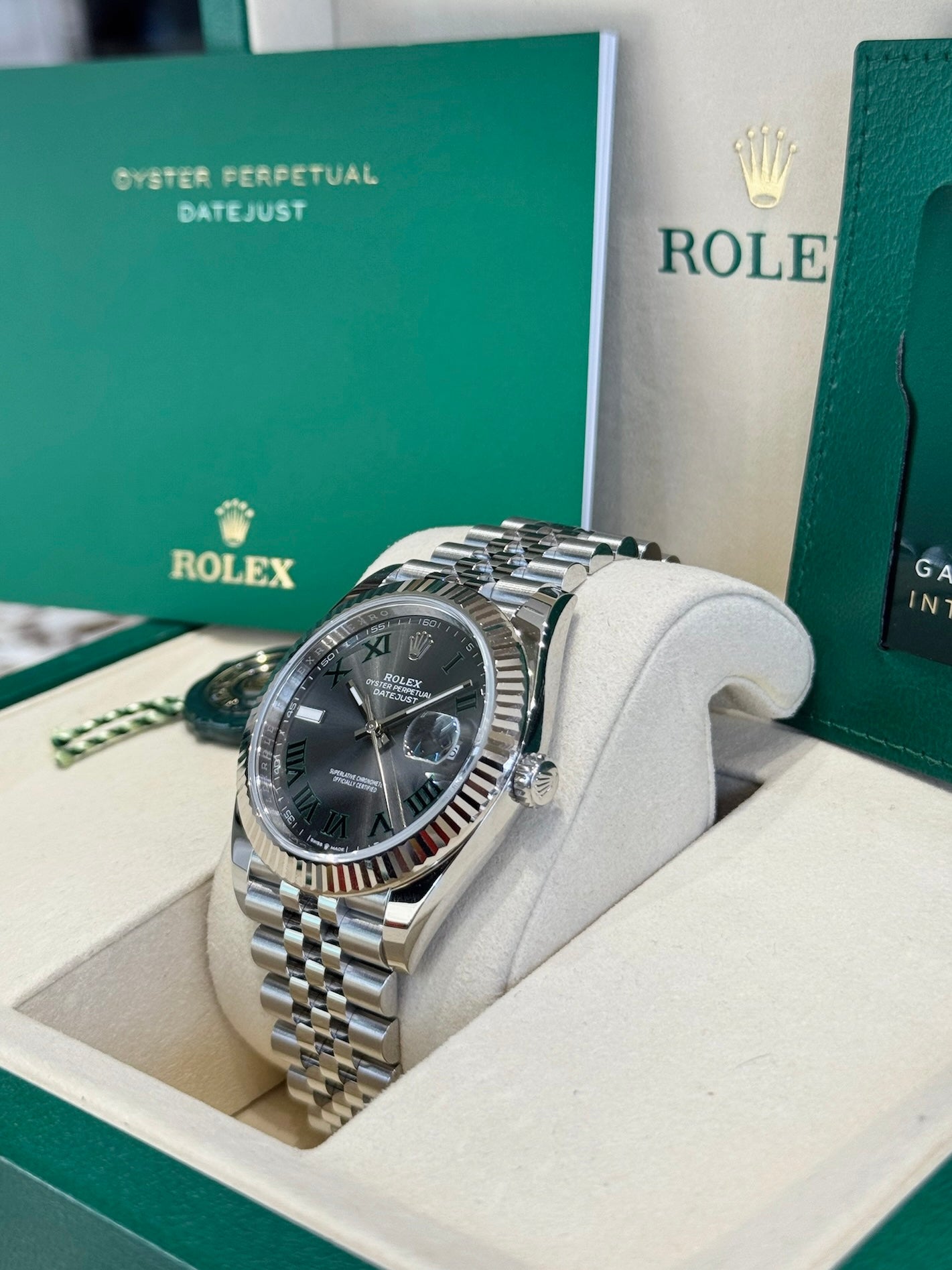 2024 Rolex Datejust 41 Wimbledon 126334