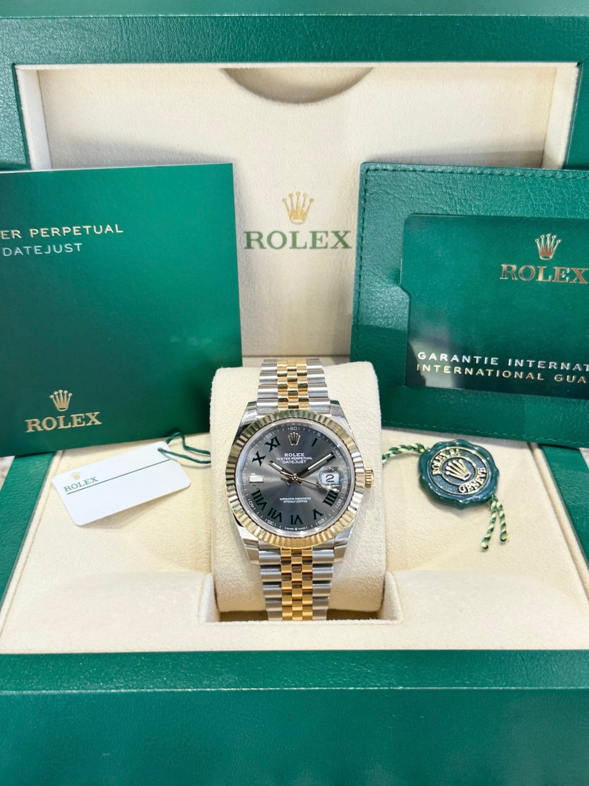 2023 Rolex Datejust 41 Wimbledon 126333