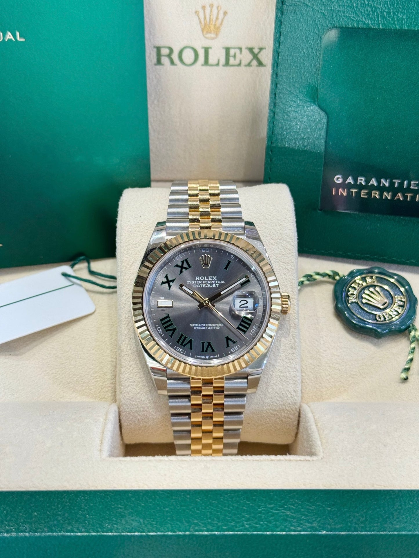2023 Rolex Datejust 41 Wimbledon 126333