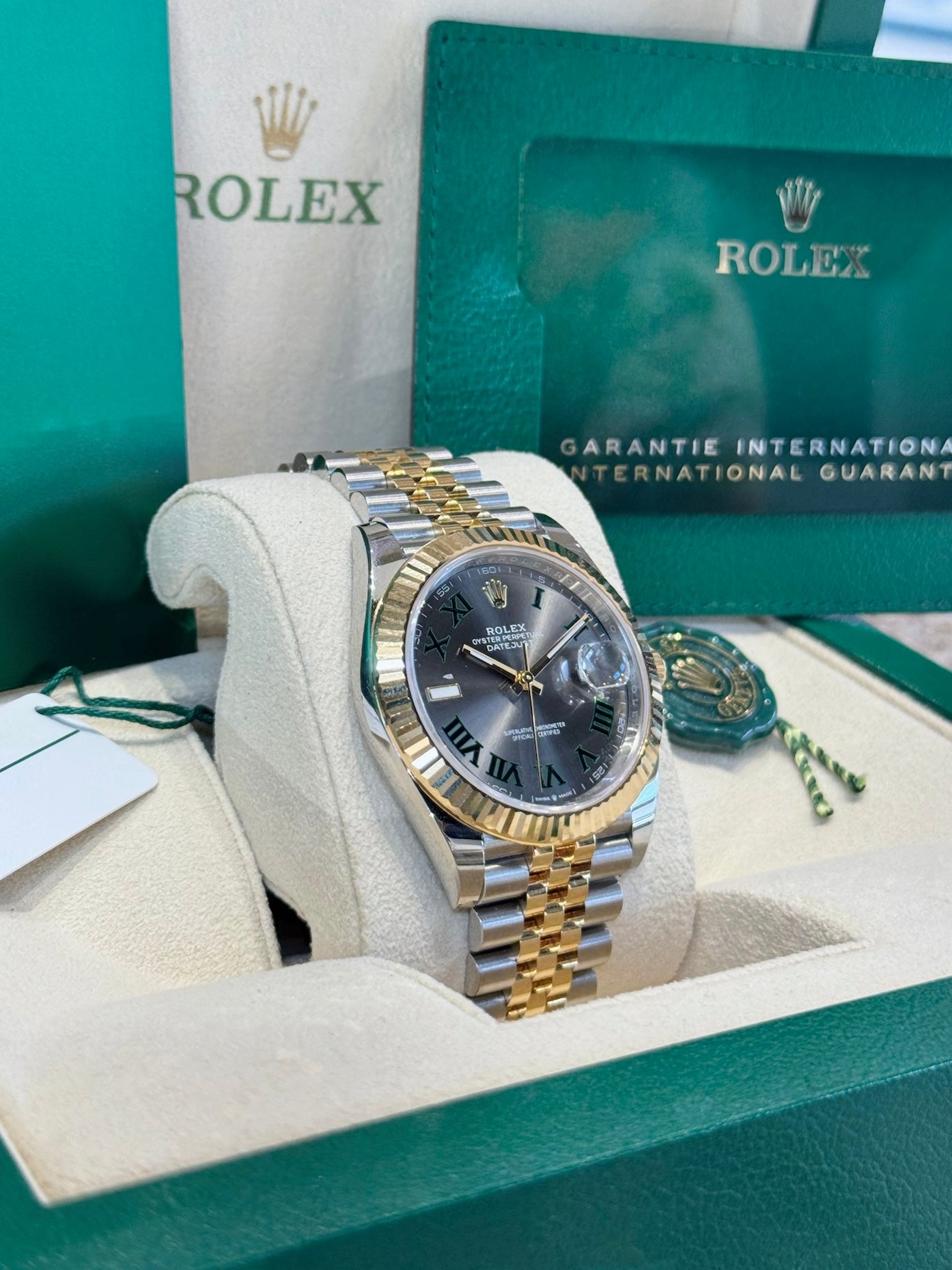 2023 Rolex Datejust 41 Wimbledon 126333
