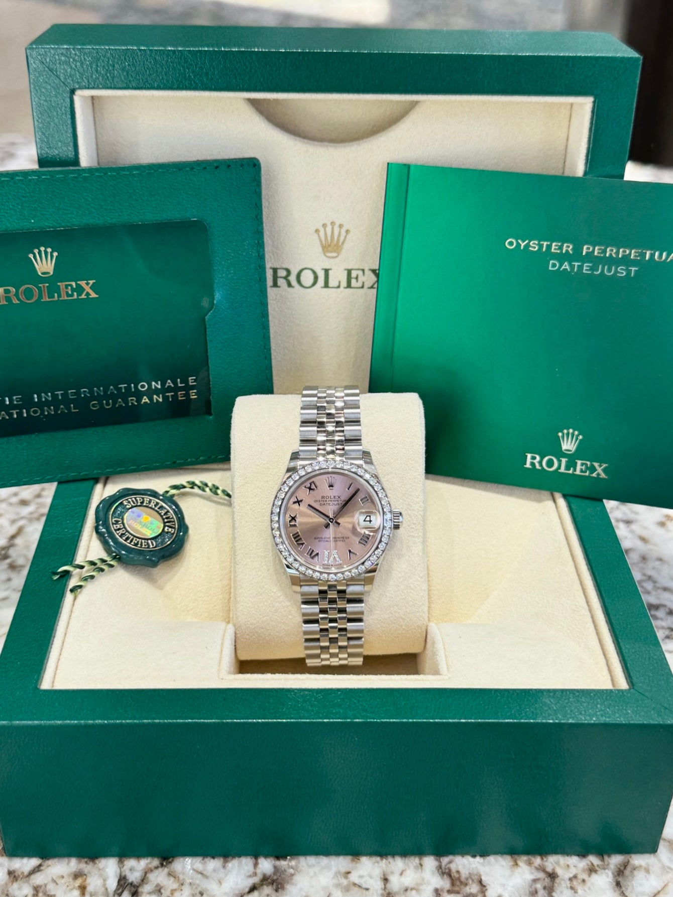 2023 Rolex Datejust 31 278384RBR