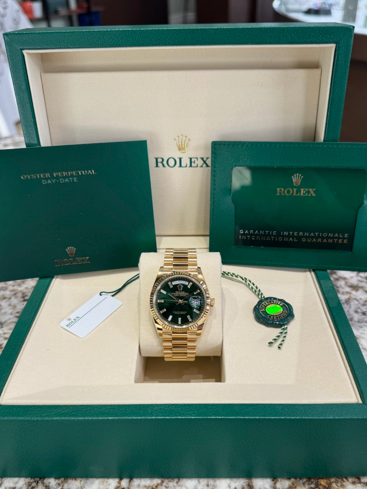 2025 Rolex Day-Date 36 128238