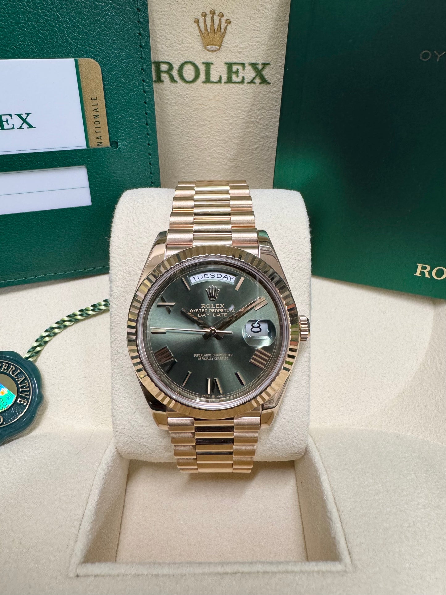 2019 Rolex Day-Date 40 228235