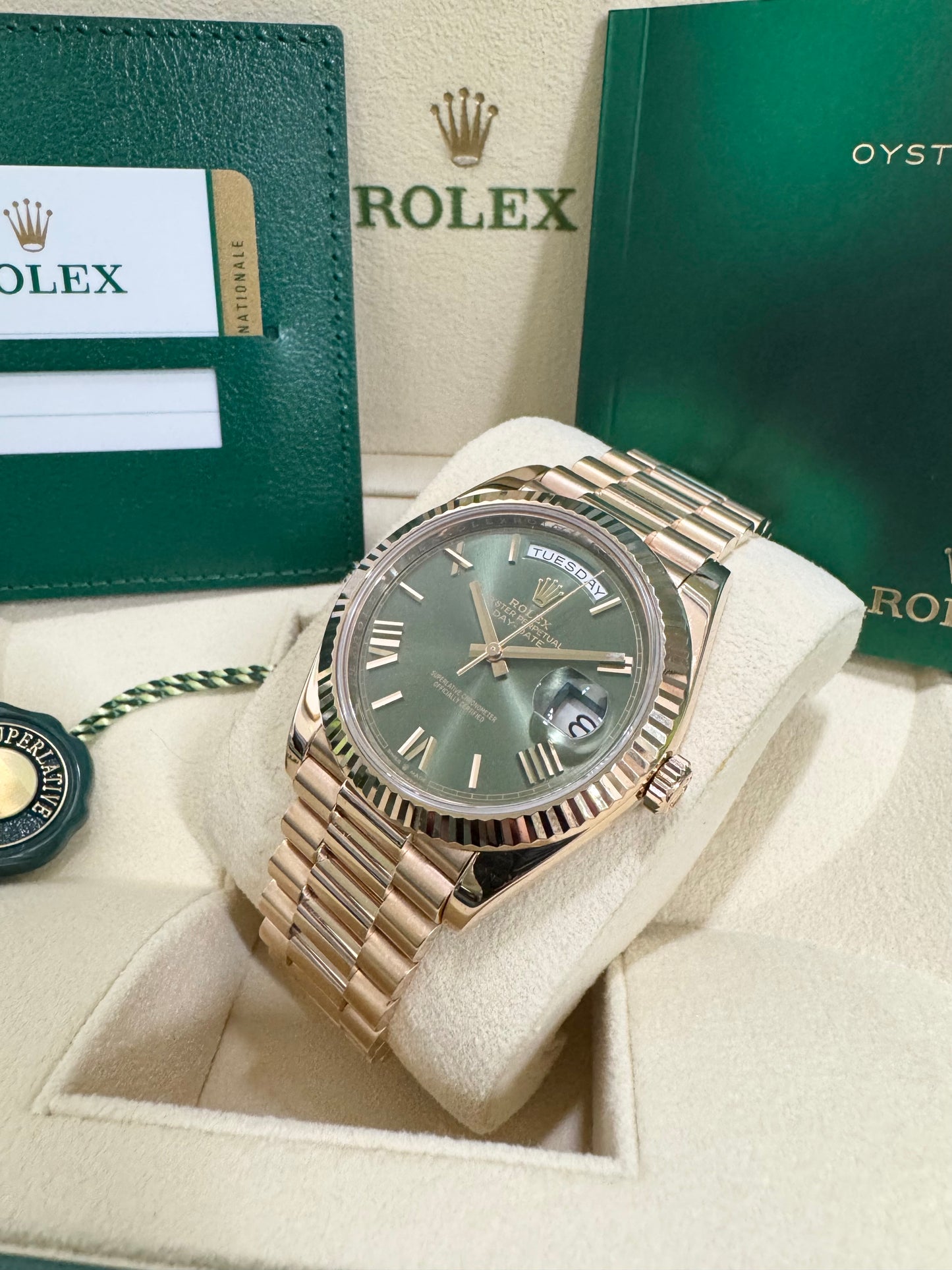 2019 Rolex Day-Date 40 228235