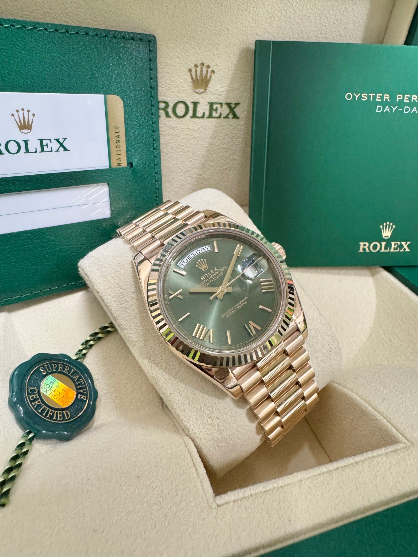 2019 Rolex Day-Date 40 228235