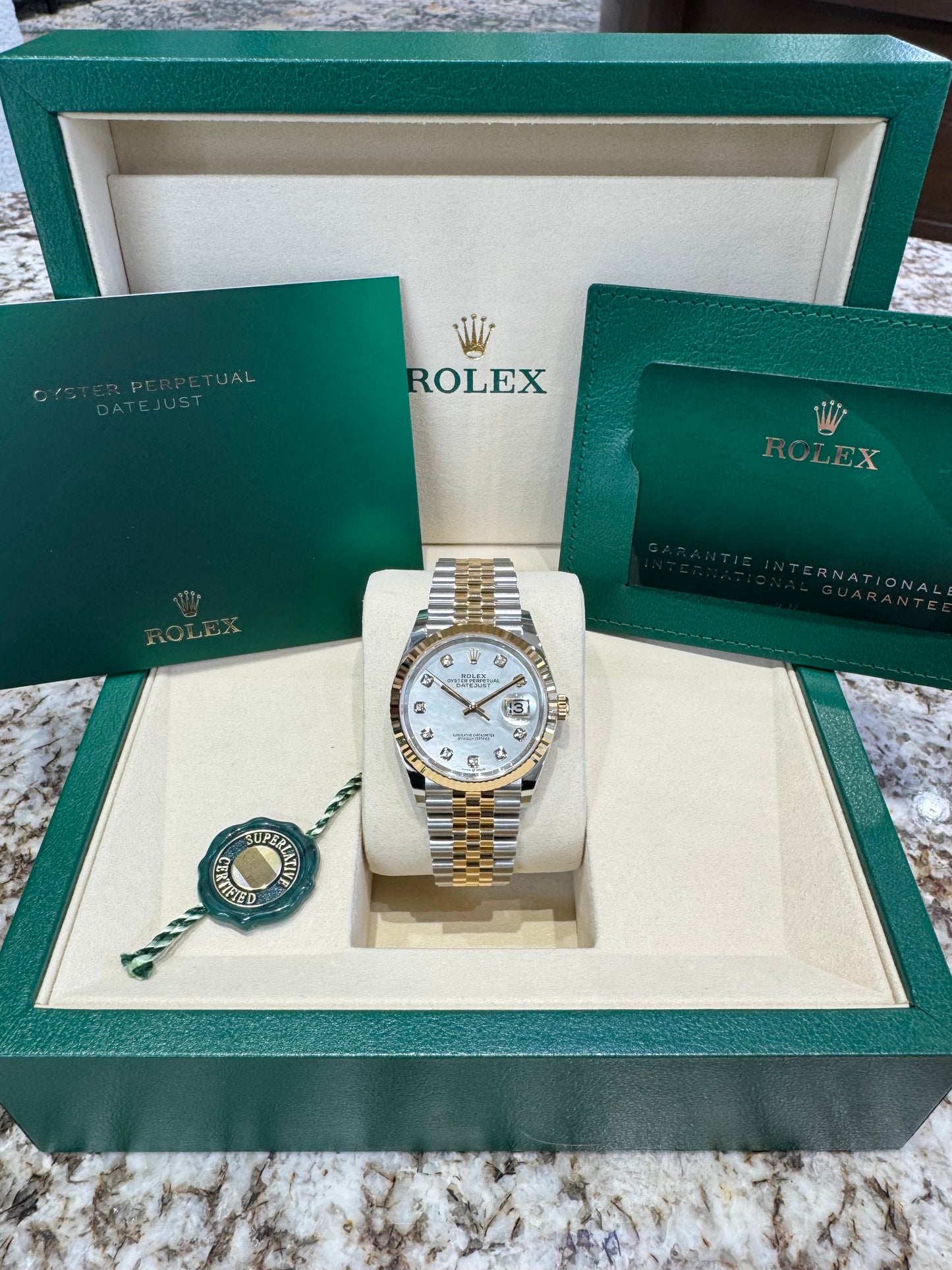 2024 Rolex Datejust 36 126233