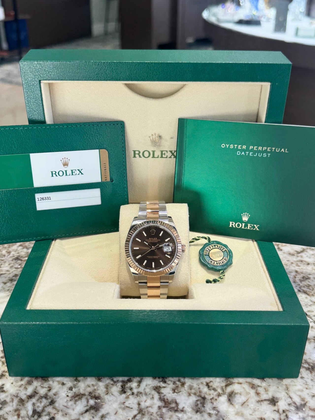 2017 Rolex Datejust 41 126331