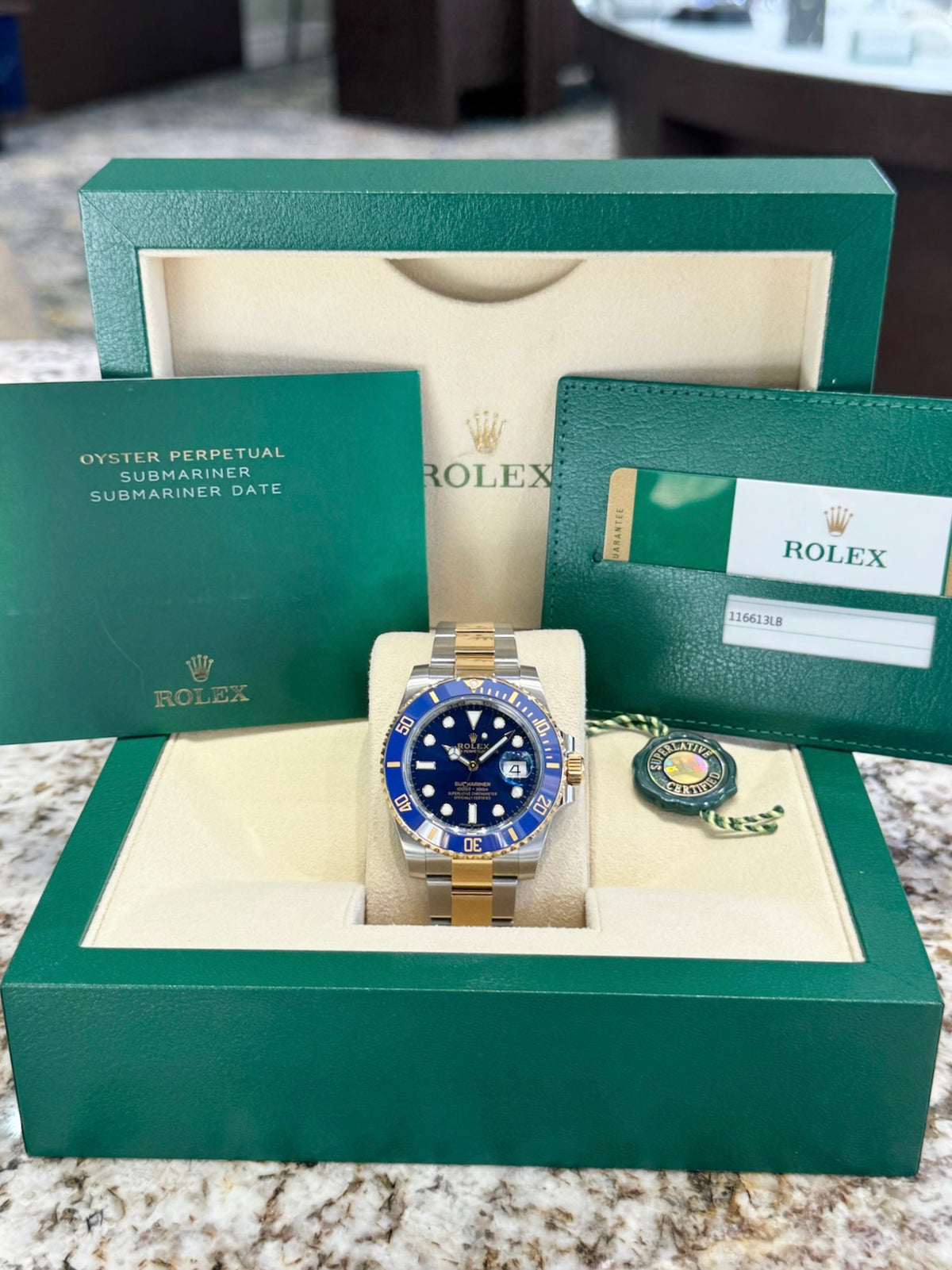 2019 Rolex Submariner 116613LB