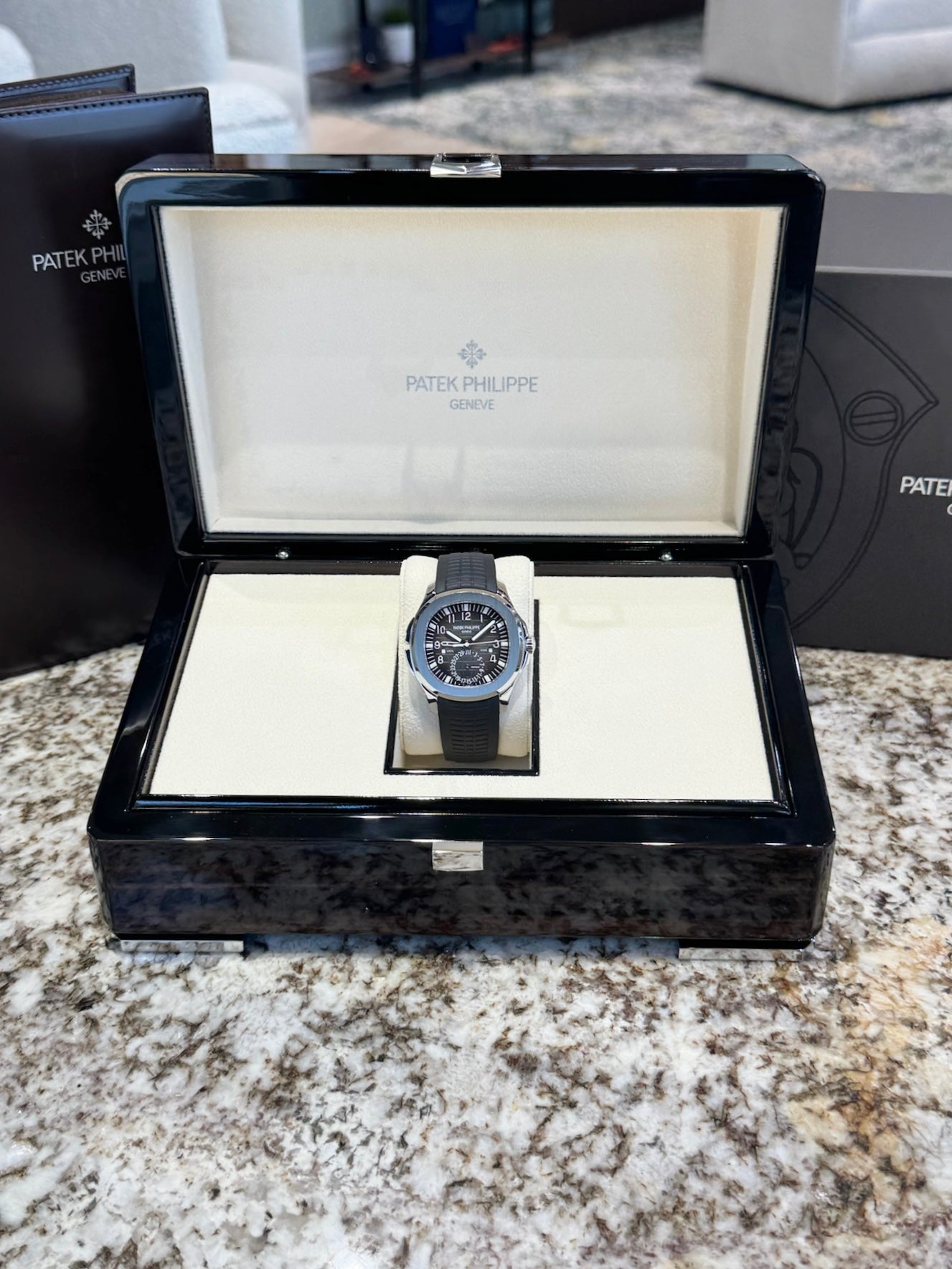 2017 Patek Philippe Aquanaut Travel Time 5164A