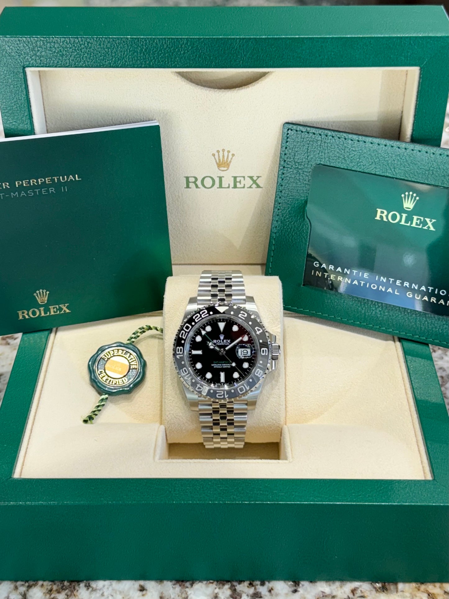 2024 Rolex GMT-Master II Bruce Wayne 126710GRNR