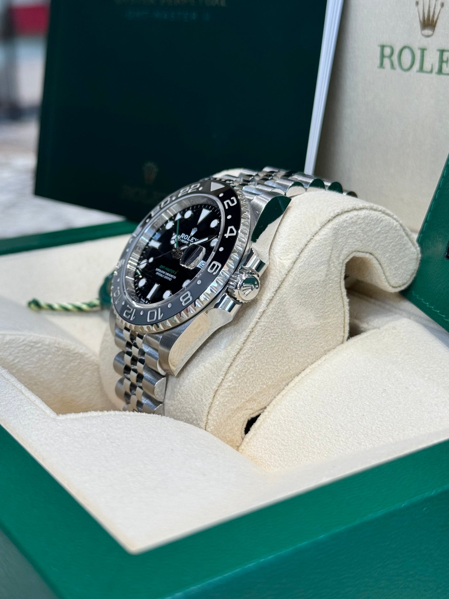 2024 Rolex GMT-Master II Bruce Wayne 126710GRNR