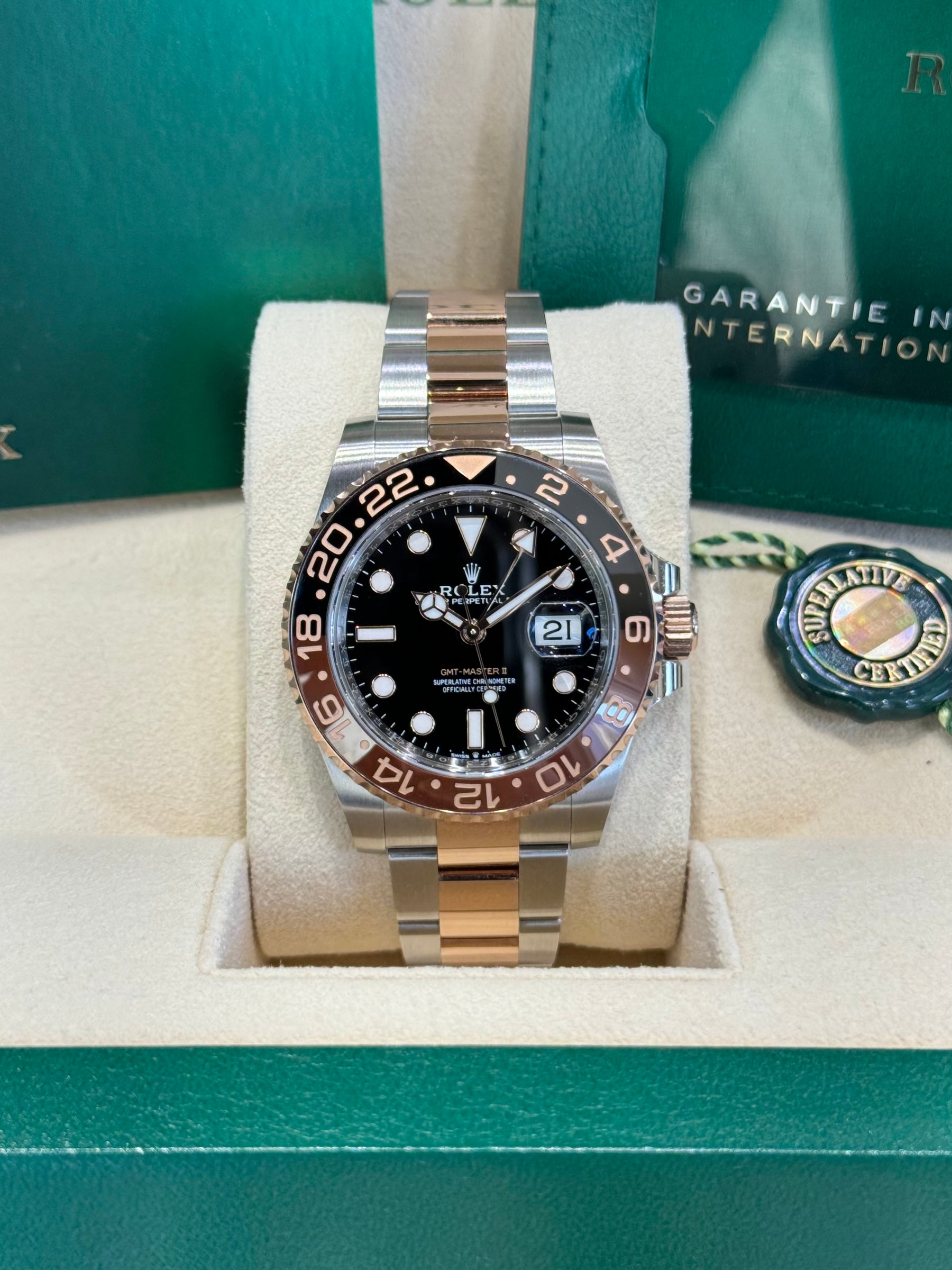2023 Rolex GMT-Master II Rootbeer 126711CHNR