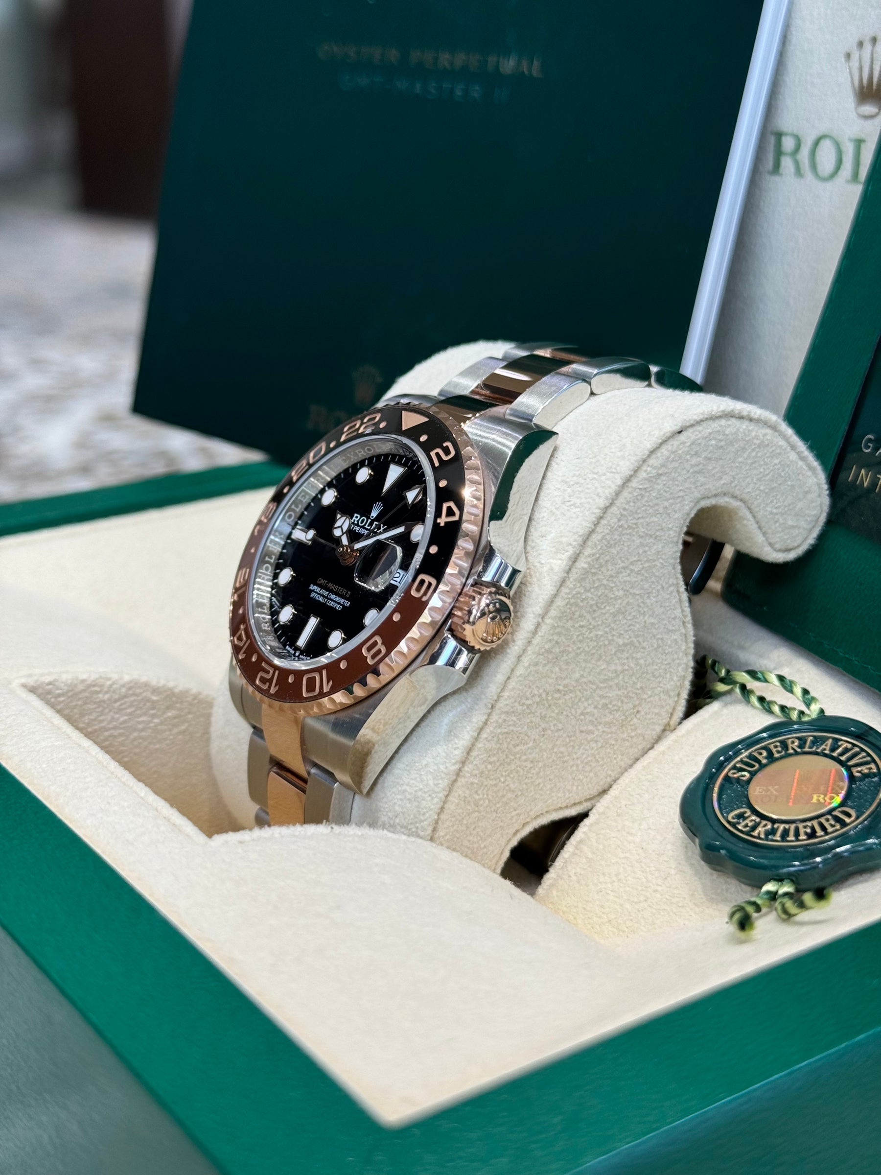 2023 Rolex GMT-Master II Rootbeer 126711CHNR