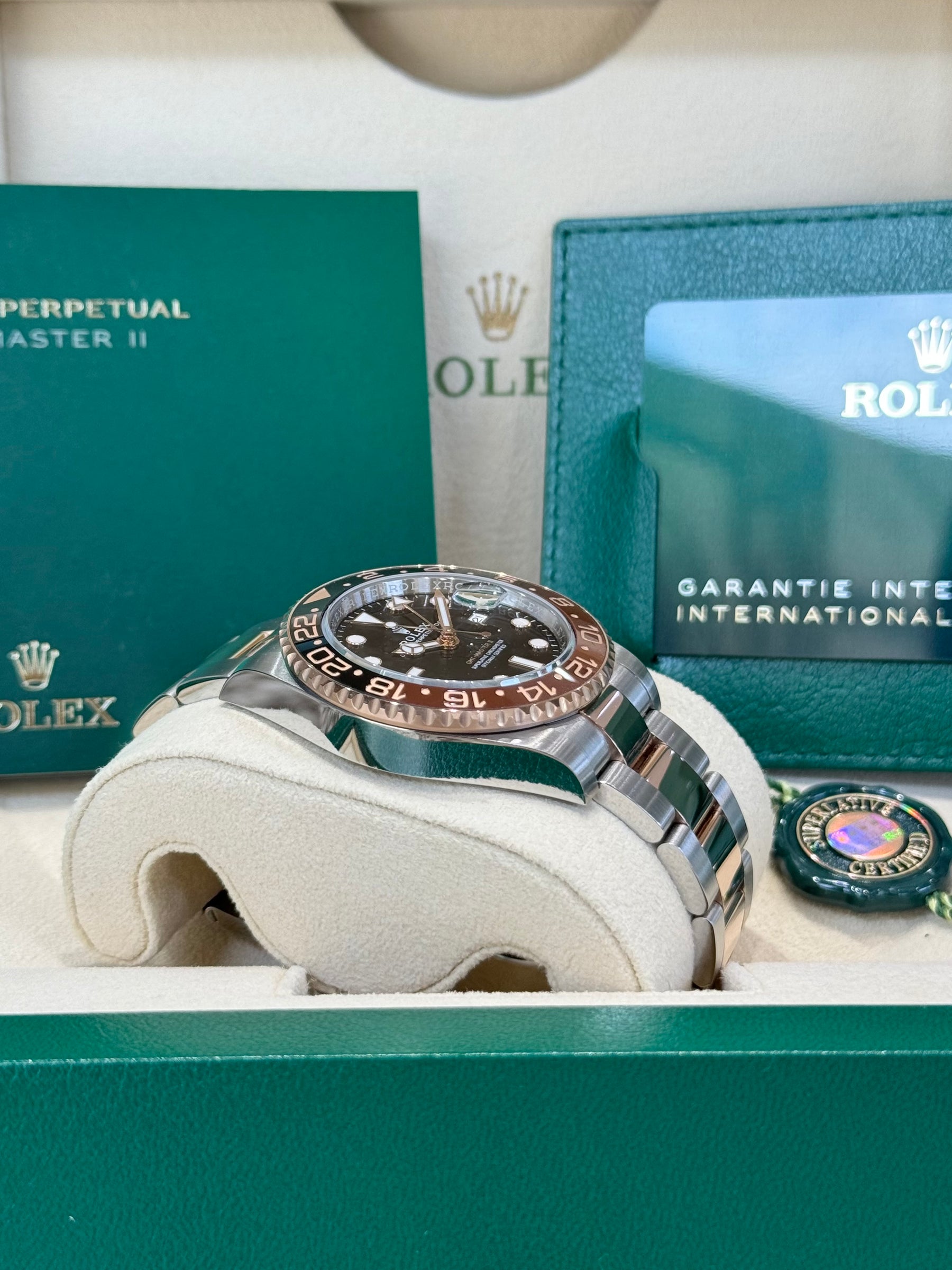 2023 Rolex GMT-Master II Rootbeer 126711CHNR