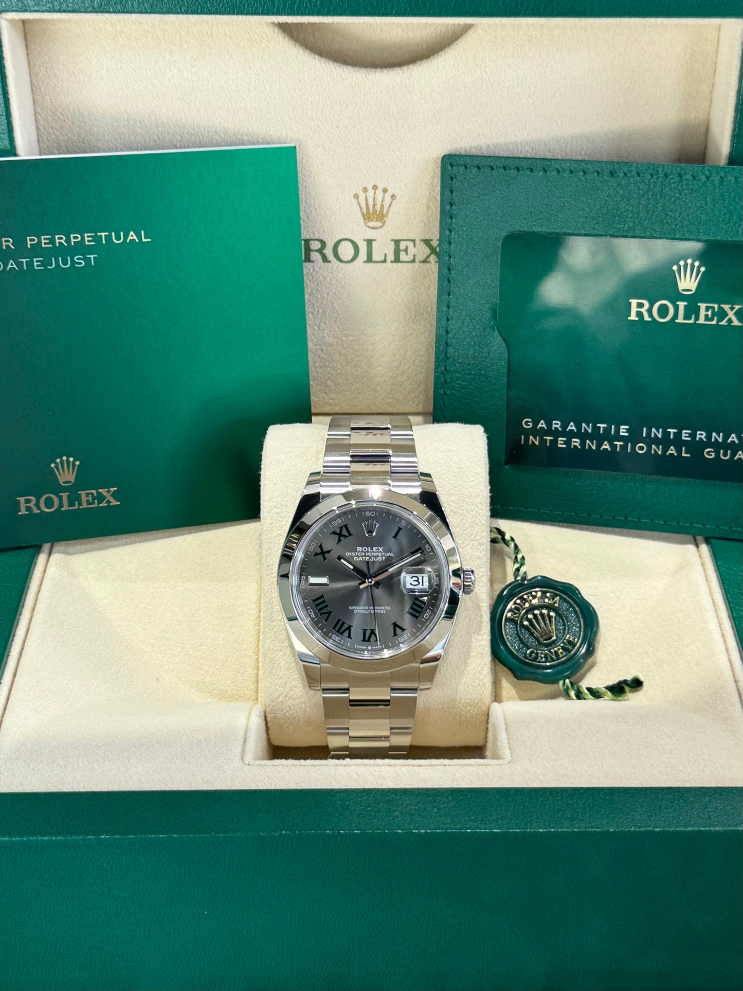 2023 Rolex Datejust 41 Wimbledon 126300