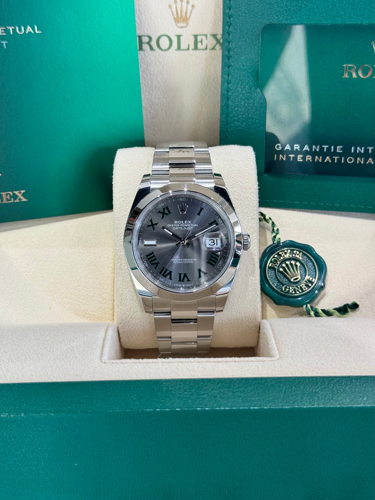 2023 Rolex Datejust 41 Wimbledon 126300