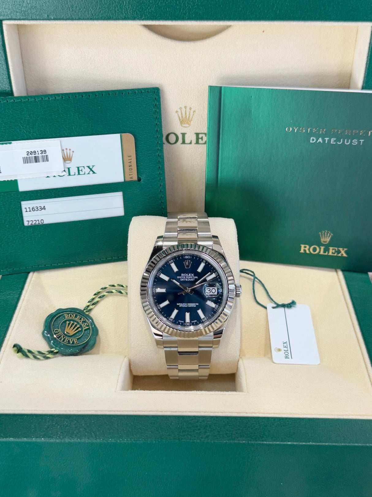 2016 Rolex Datejust II 116334