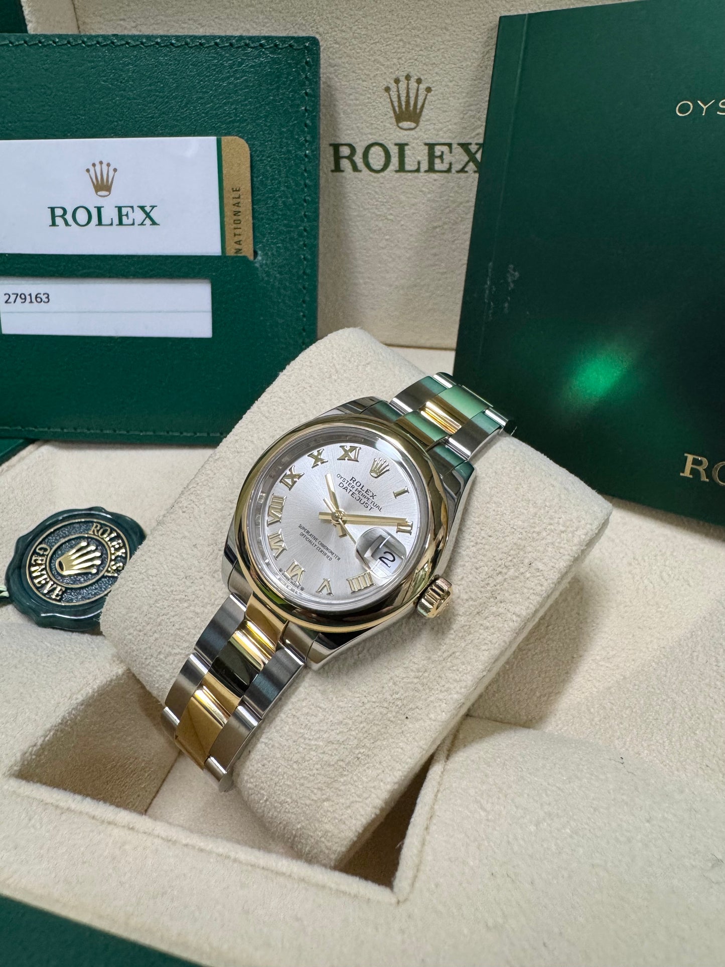 2019 Rolex Datejust 28 279163