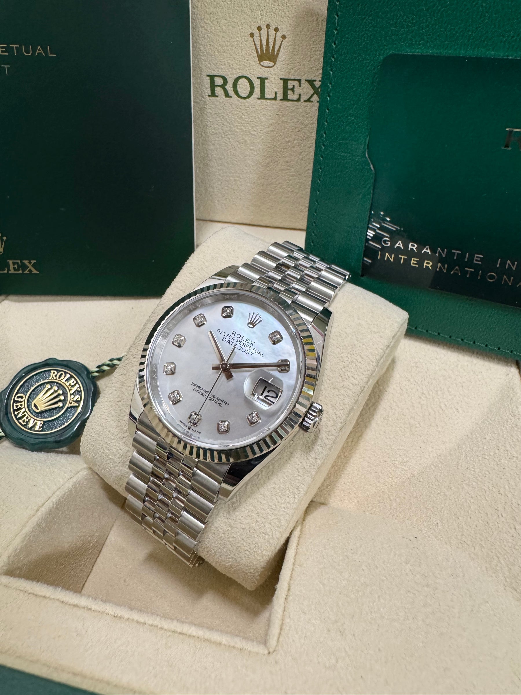 2023 Rolex Datejust 36 126234
