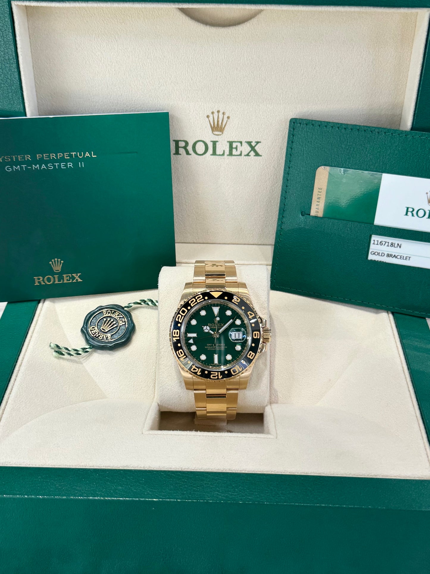 2018 Rolex GMT-Master II 116718LN