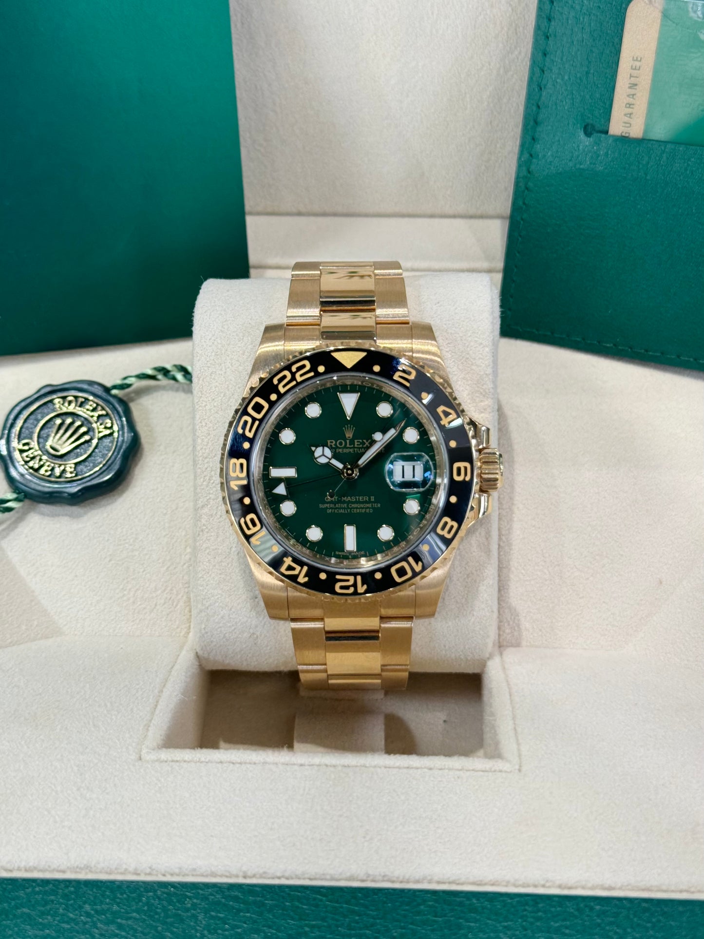 2018 Rolex GMT-Master II 116718LN