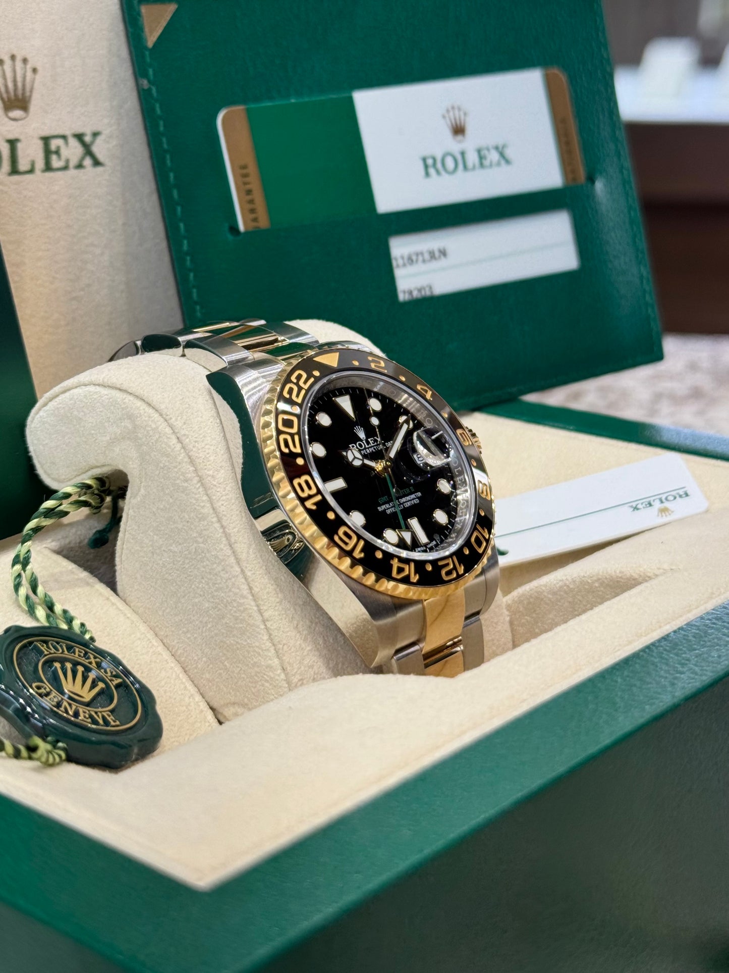 2016 Rolex GMT-Master II 116713LN