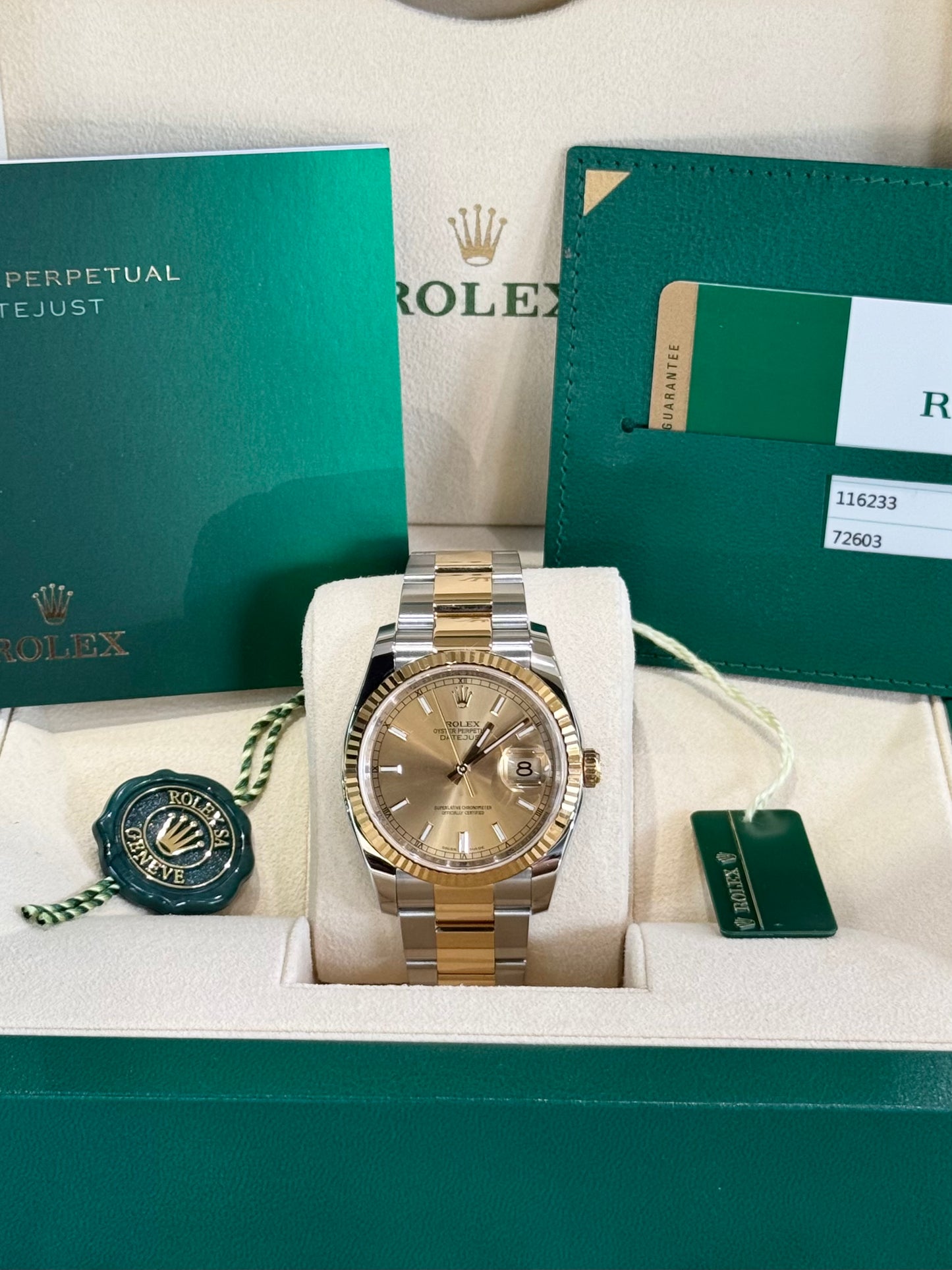 2016 Rolex Datejust 36 116233