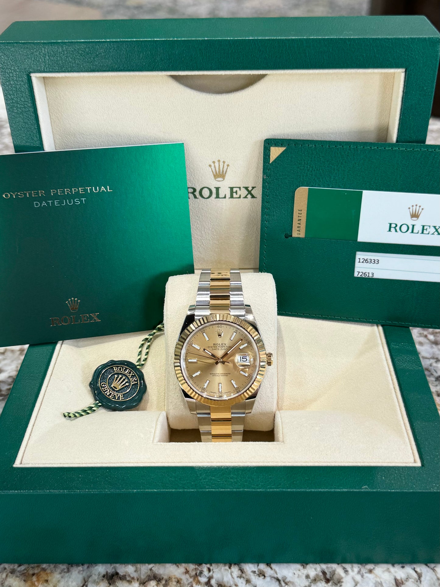 2016 Rolex Datejust 41 126333