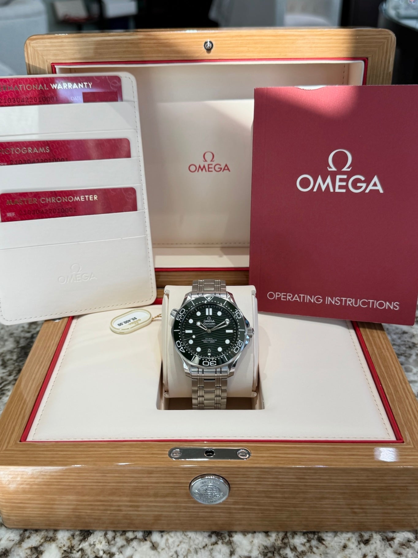 2025 Omega Seamaster Diver 300M 210.30.42.20.10.001