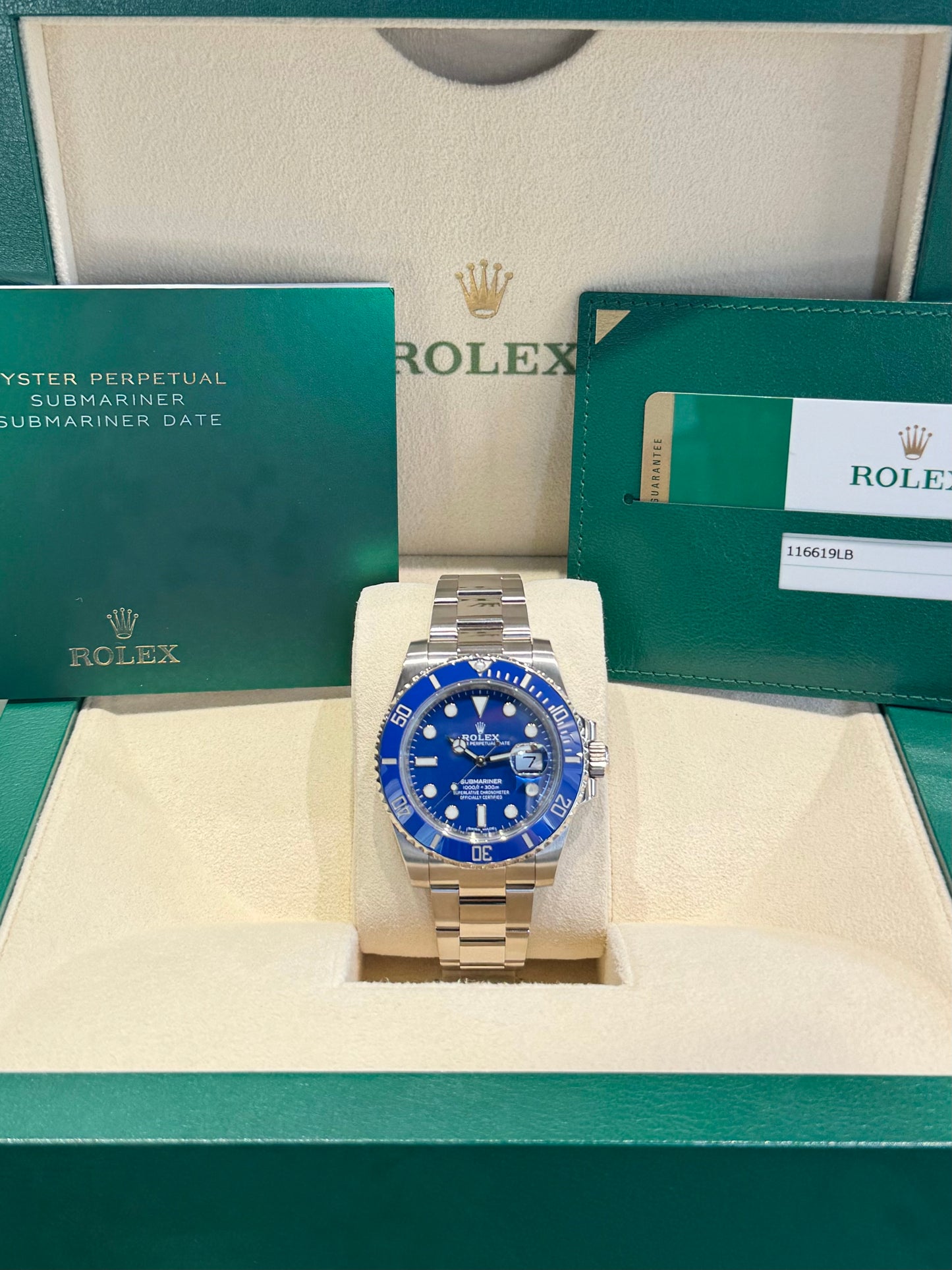 2019 Rolex Submariner 116619LB