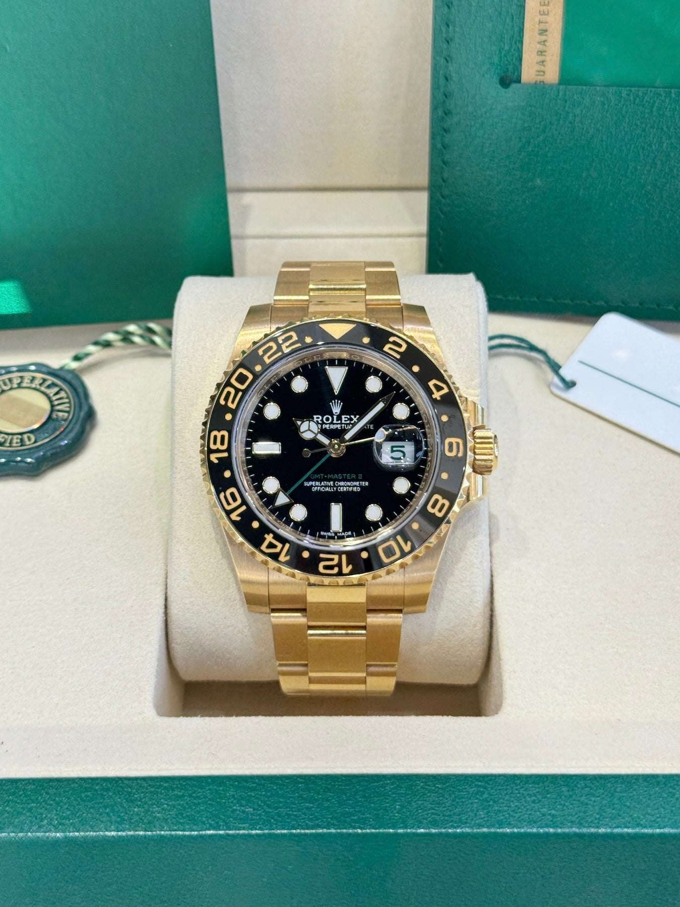 2019 Rolex GMT-Master II 116718LN