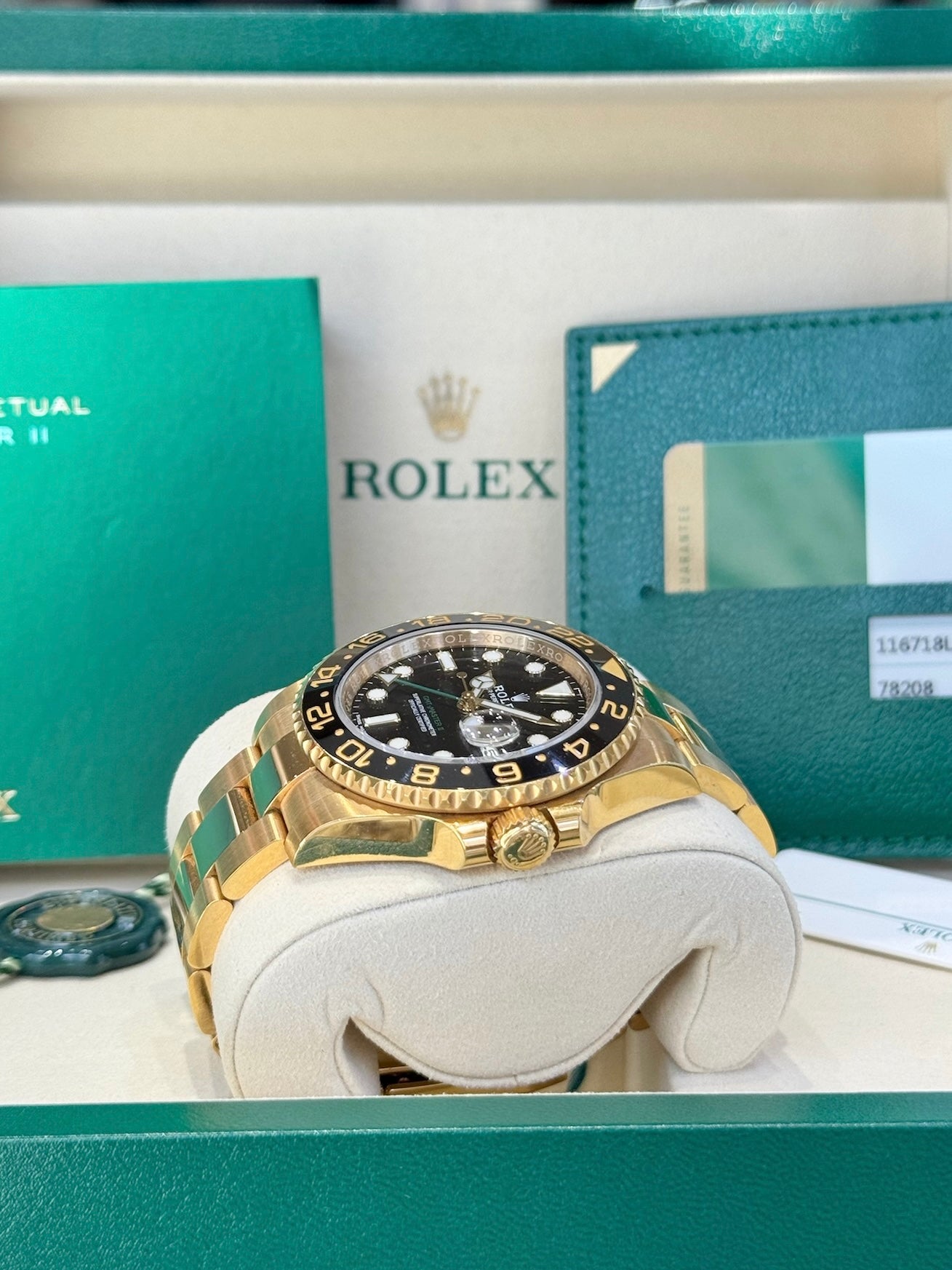 2019 Rolex GMT-Master II 116718LN