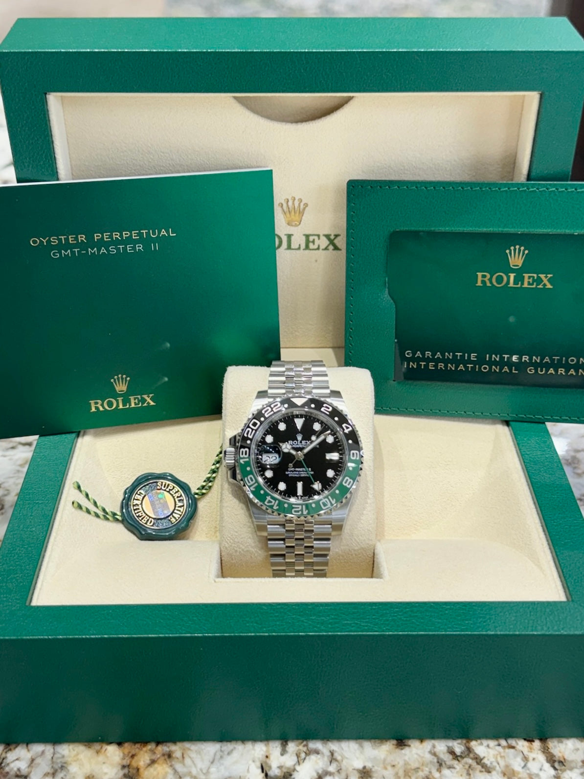 2024 Rolex GMT-Master II Sprite 126720VTNR