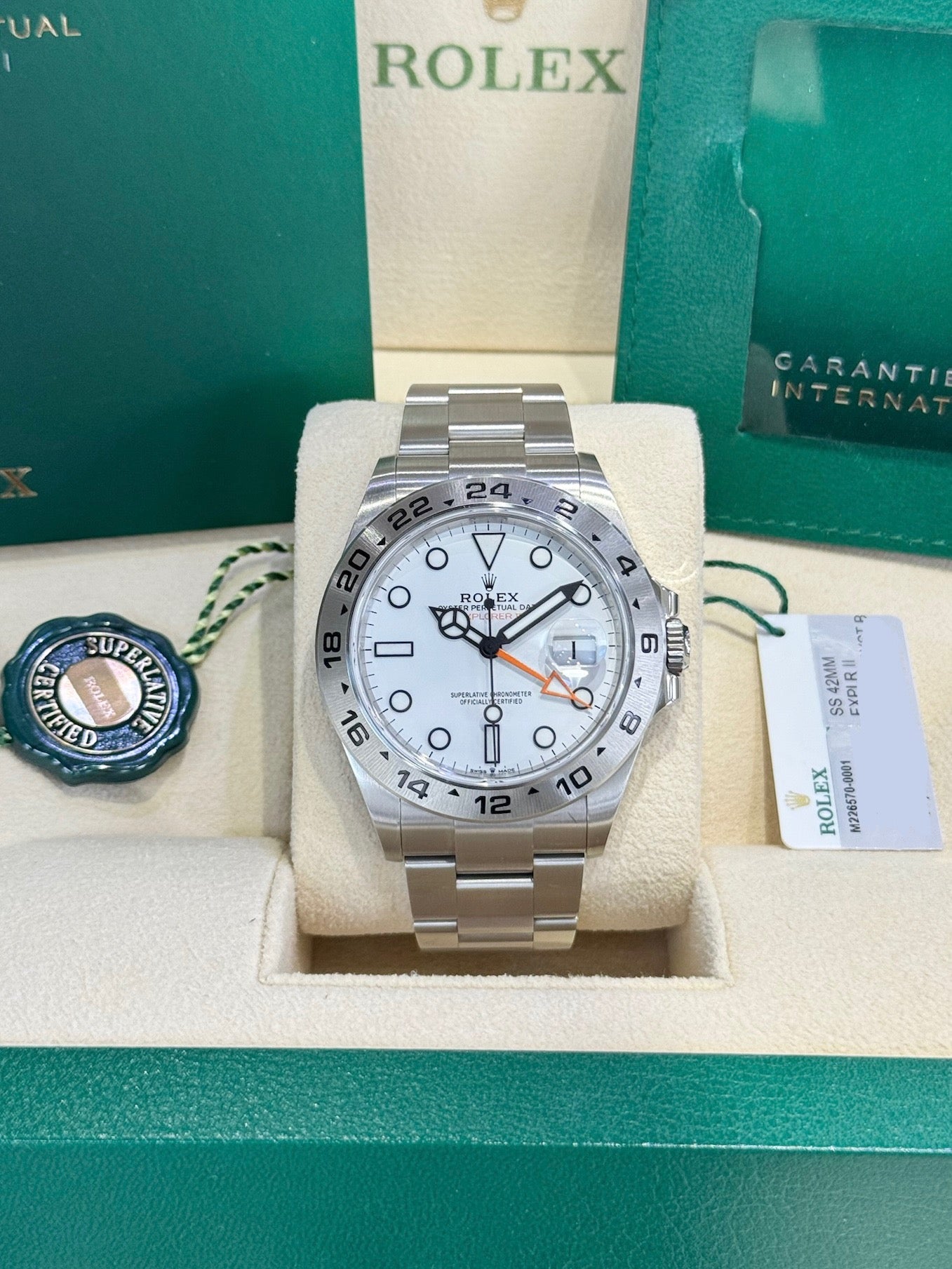 2024 Rolex Explorer II Polar 226570