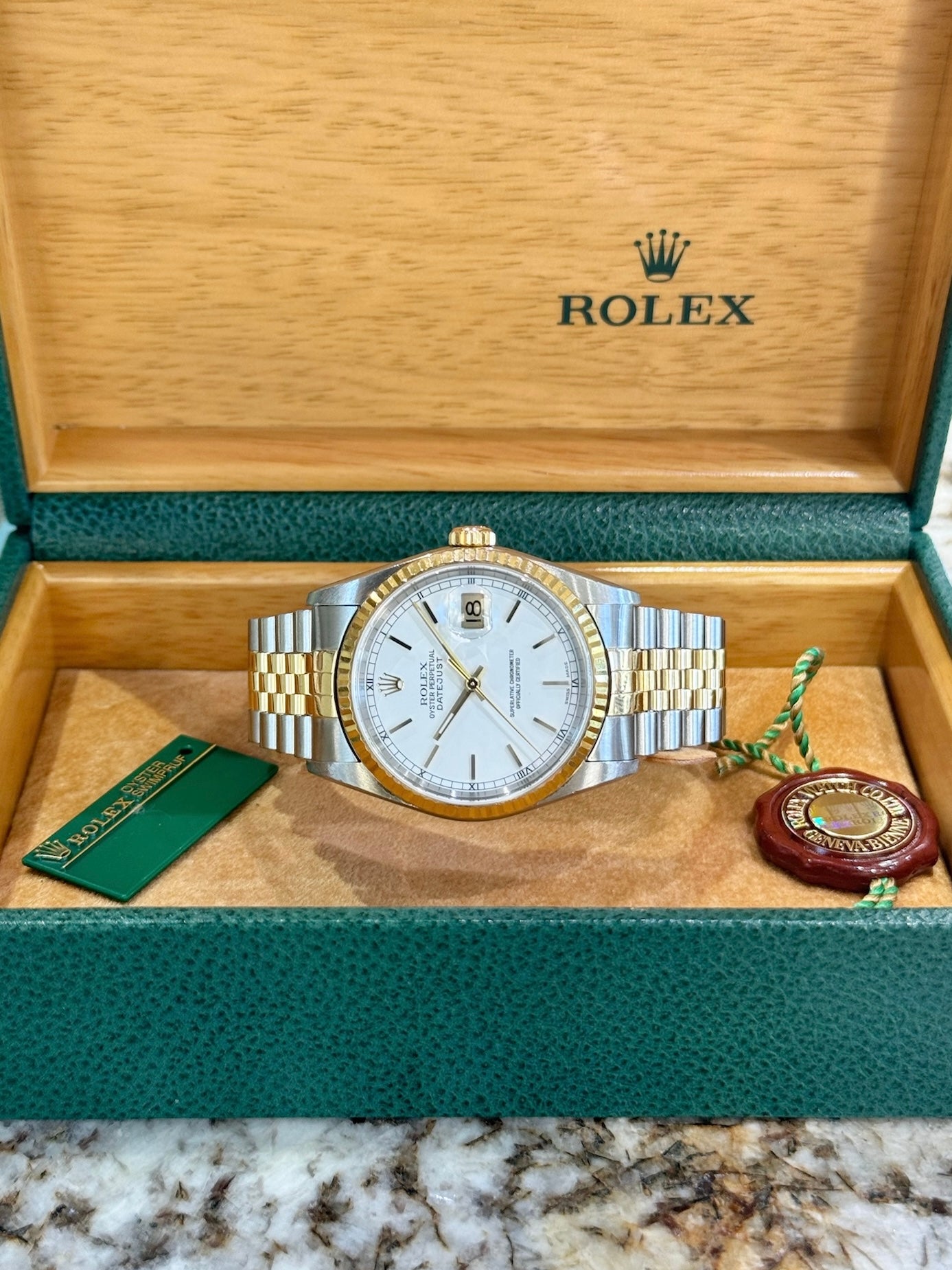 2000 Rolex Datejust 36 16233