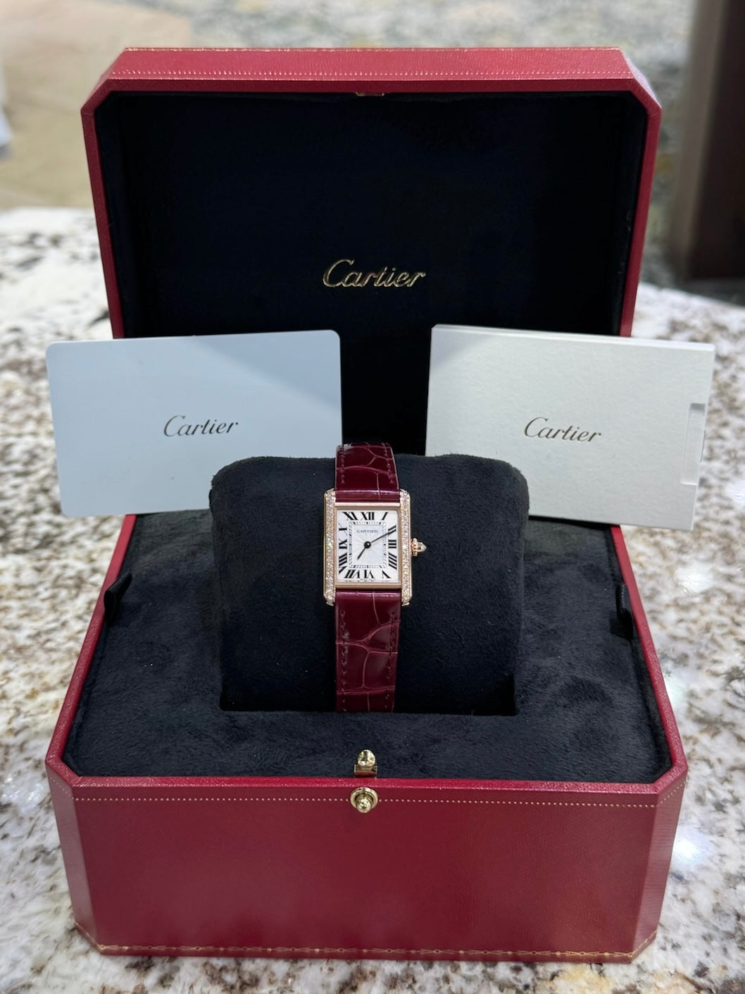 2026 Cartier Tank Louis Small WJTA0037