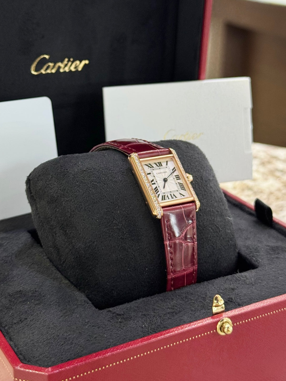 2026 Cartier Tank Louis Small WJTA0037